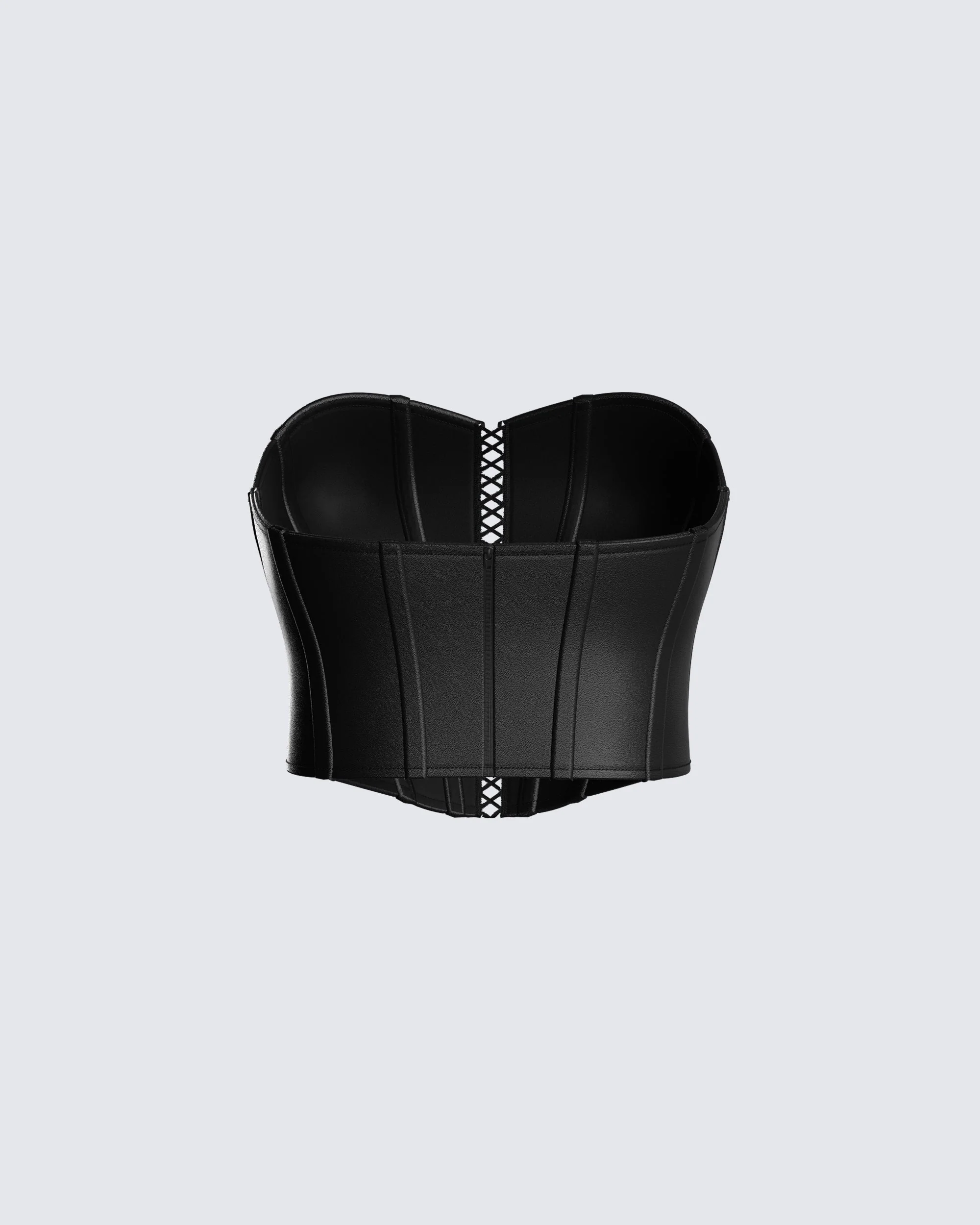Alanis Black Corset Top - Image 3
