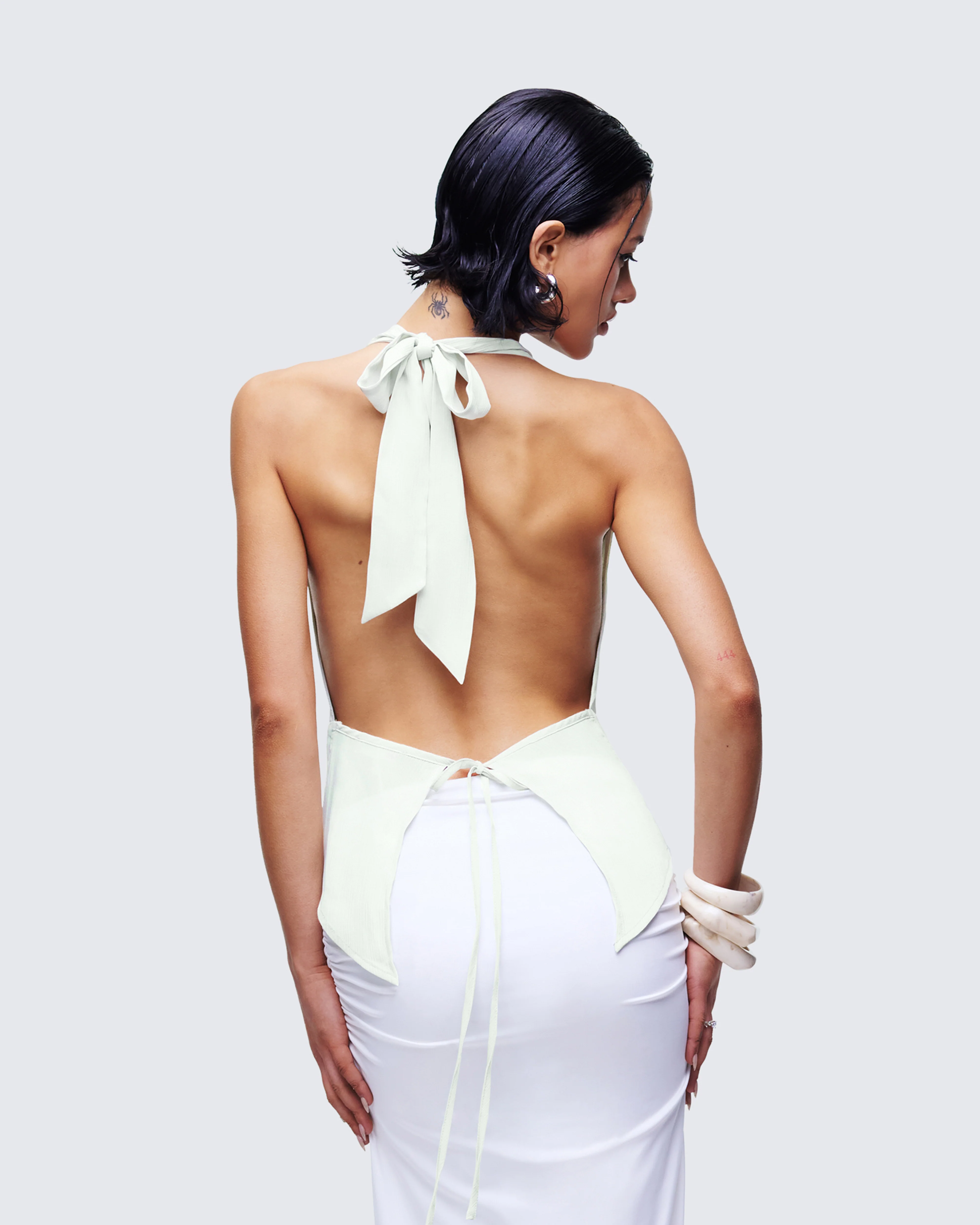Alexis Green Cowl Neck Top - Image 4