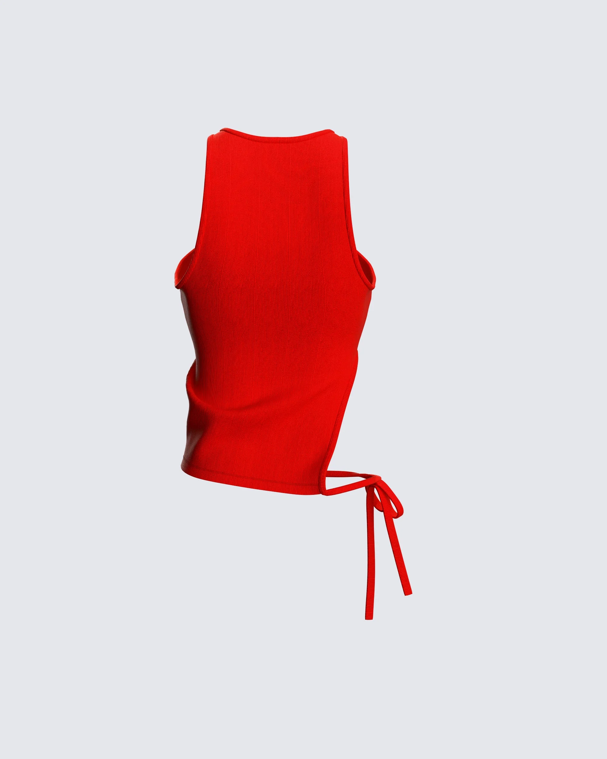 Allen Red Cut Away Tank - Image 3