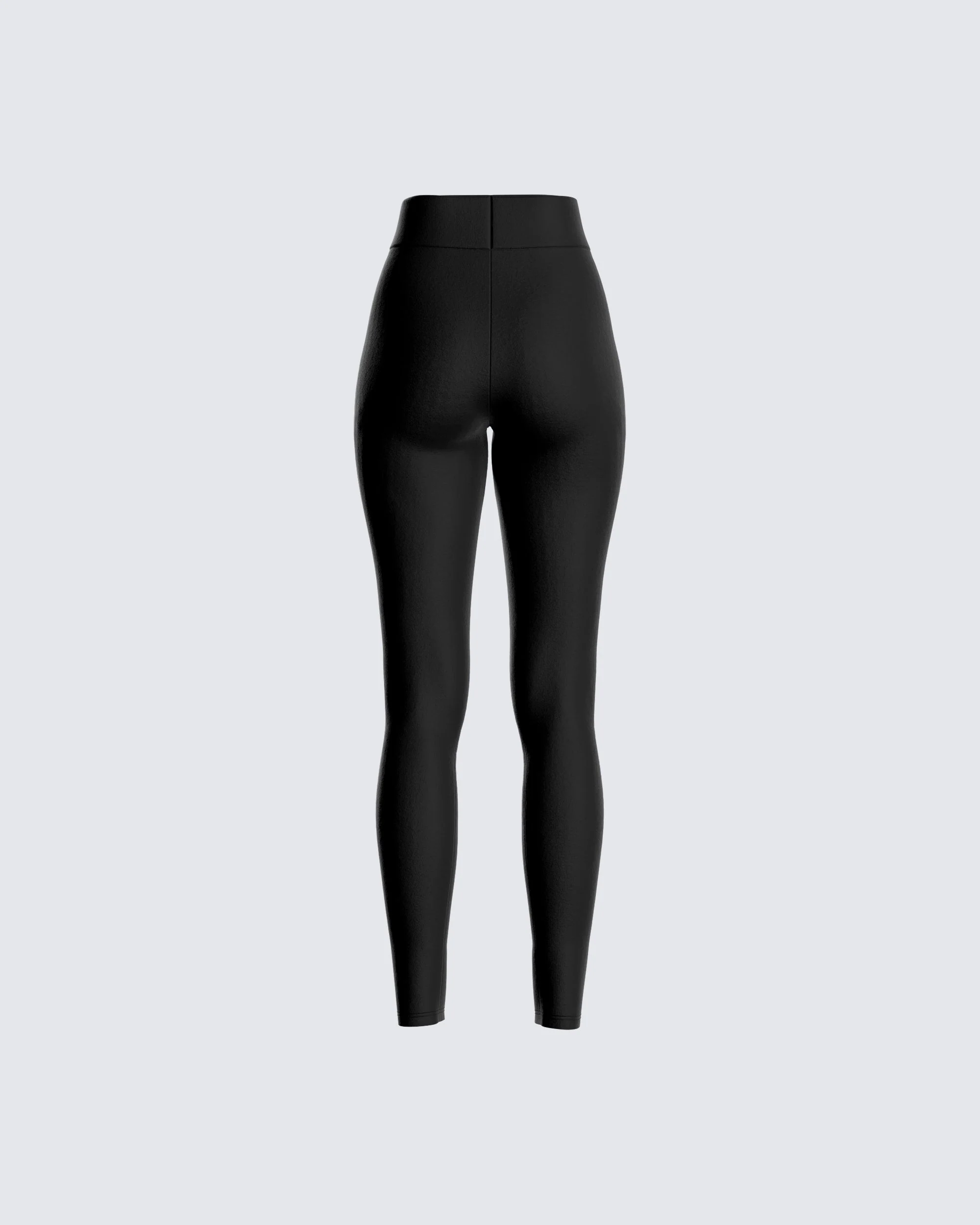 Allison Black Jersey Legging - Image 3