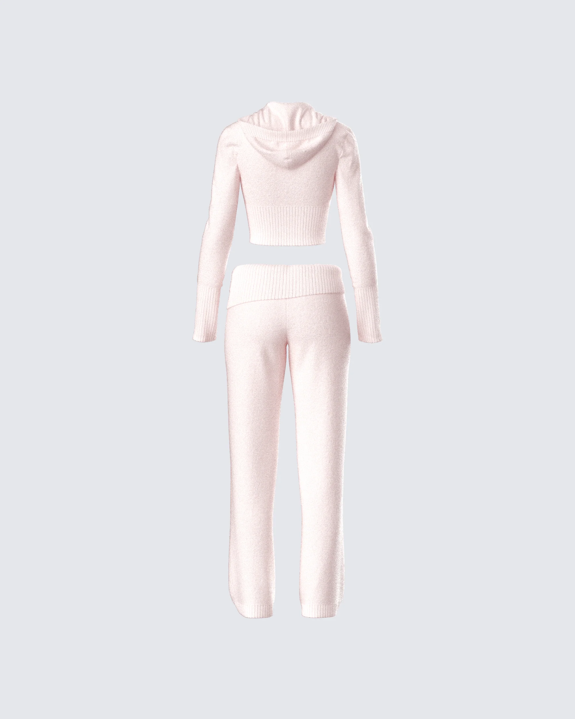 Alyssa Pink Knit Set - Image 3