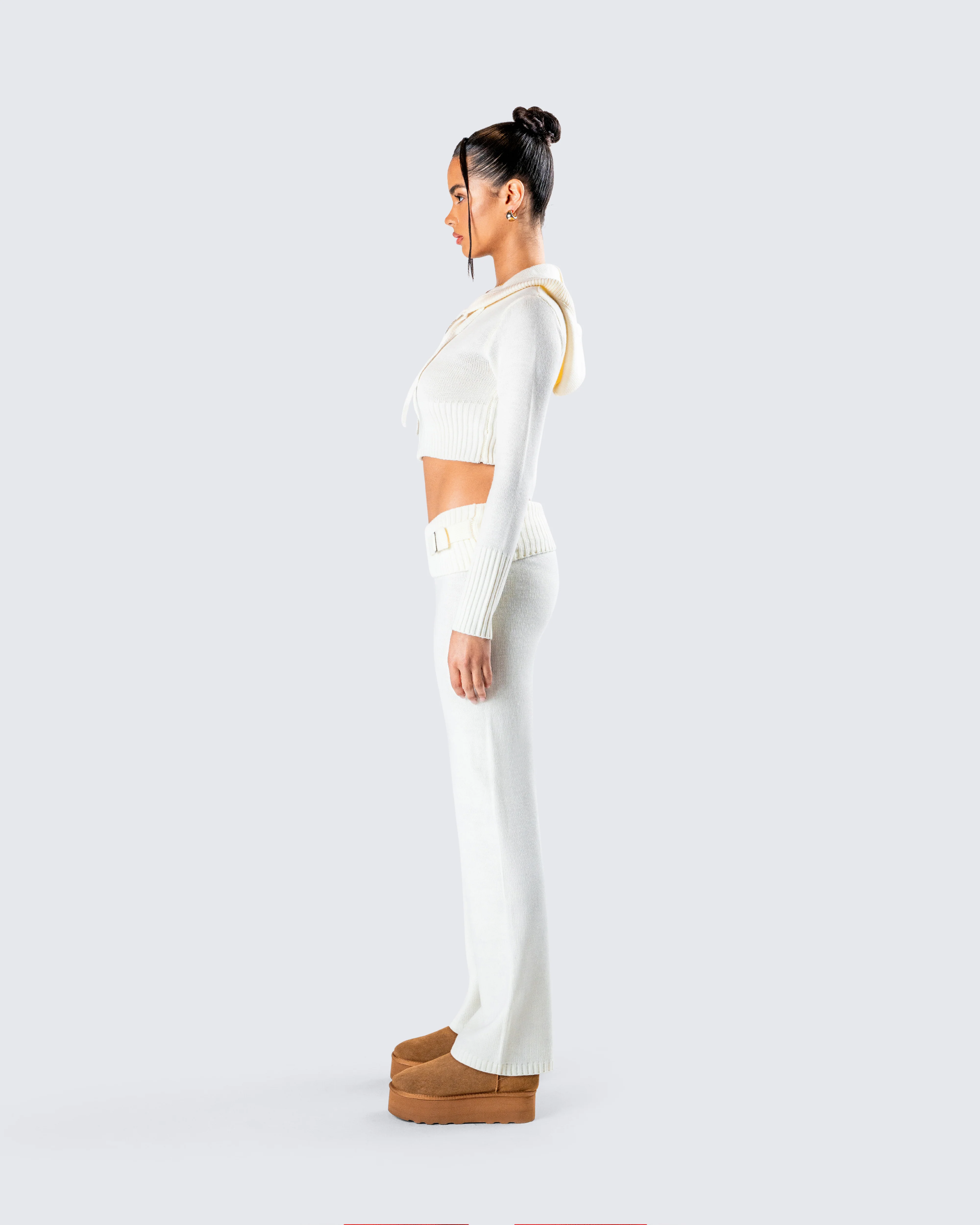 Alyssa White Knit Set - Image 6