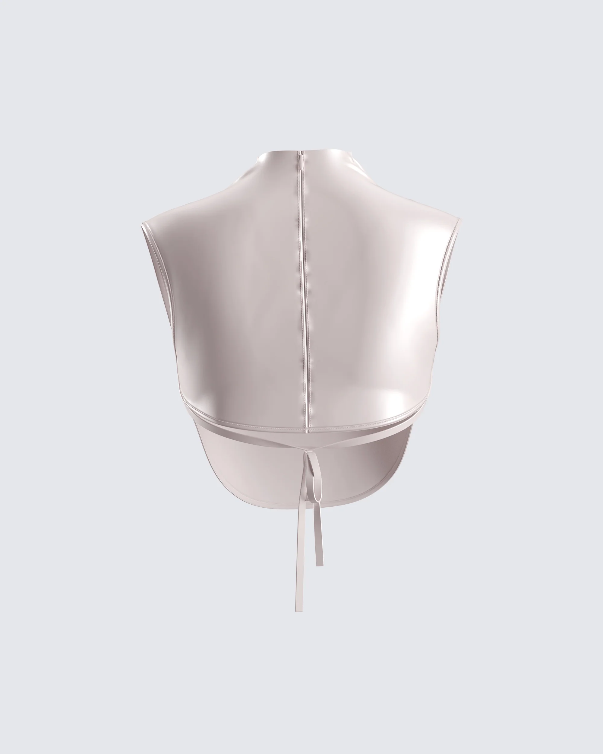Amal Cream Cropped Top - Image 3