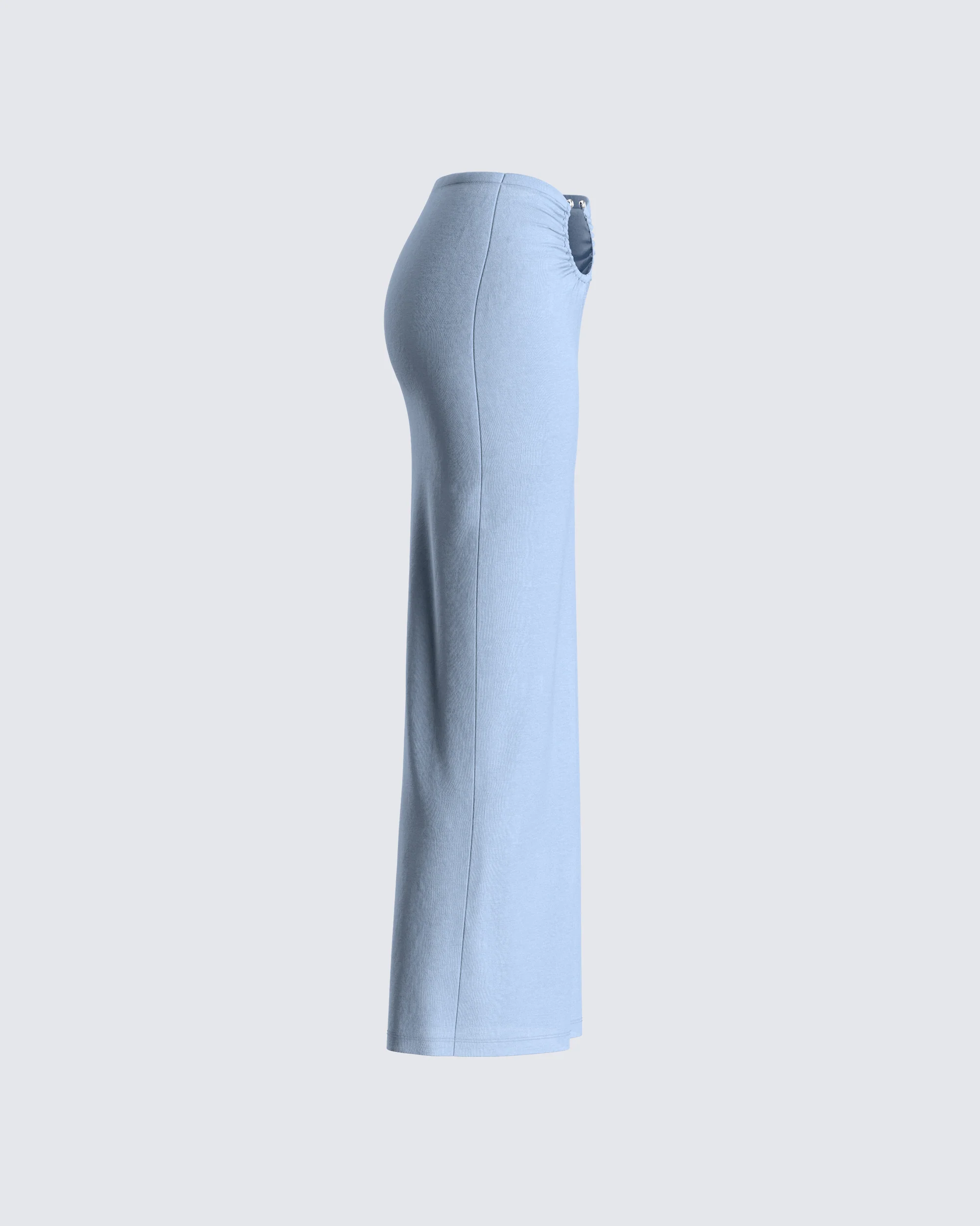 Amarissa Grey Maxi Skirt - Image 2