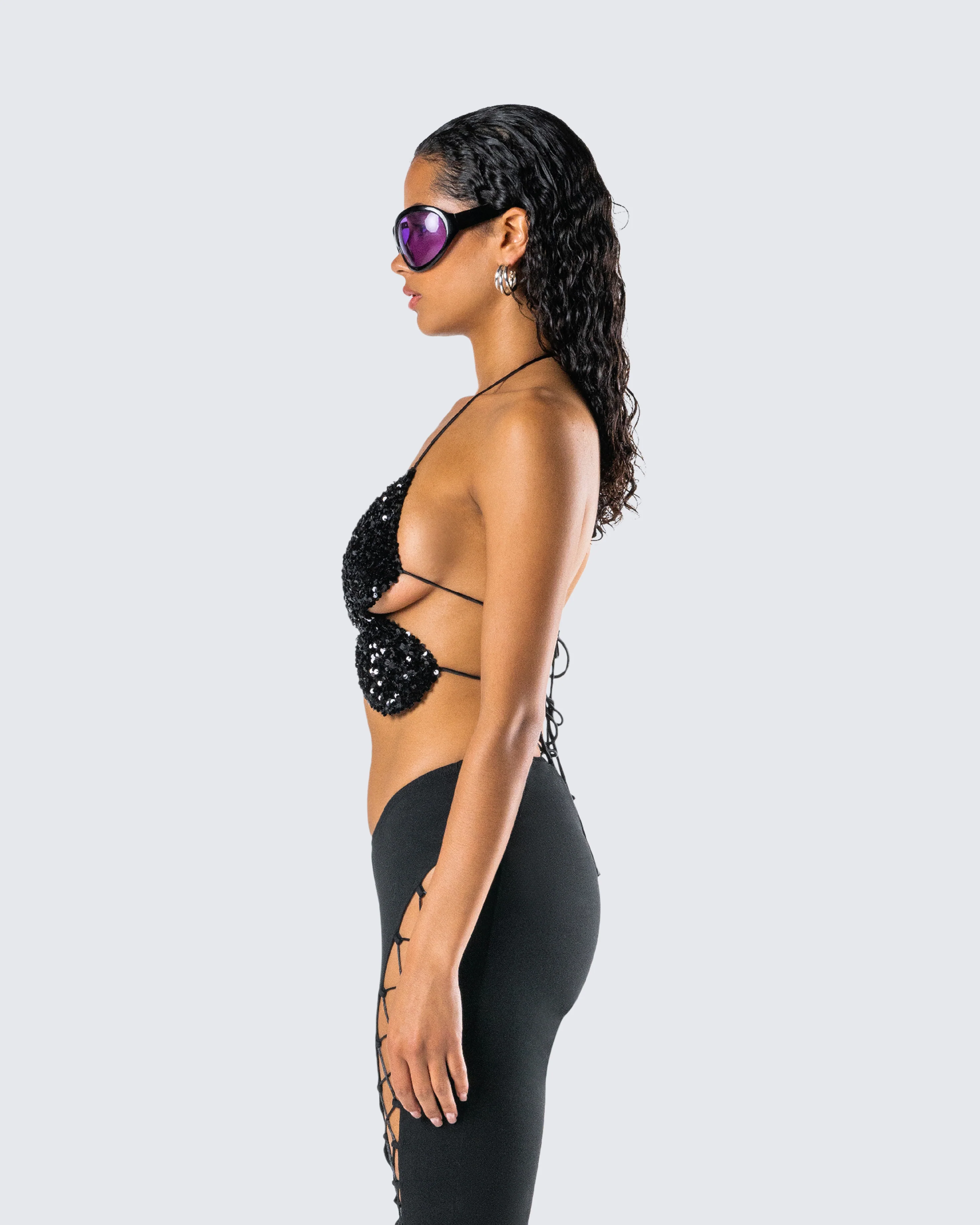 Amelie Black Butterfly Top - Image 6