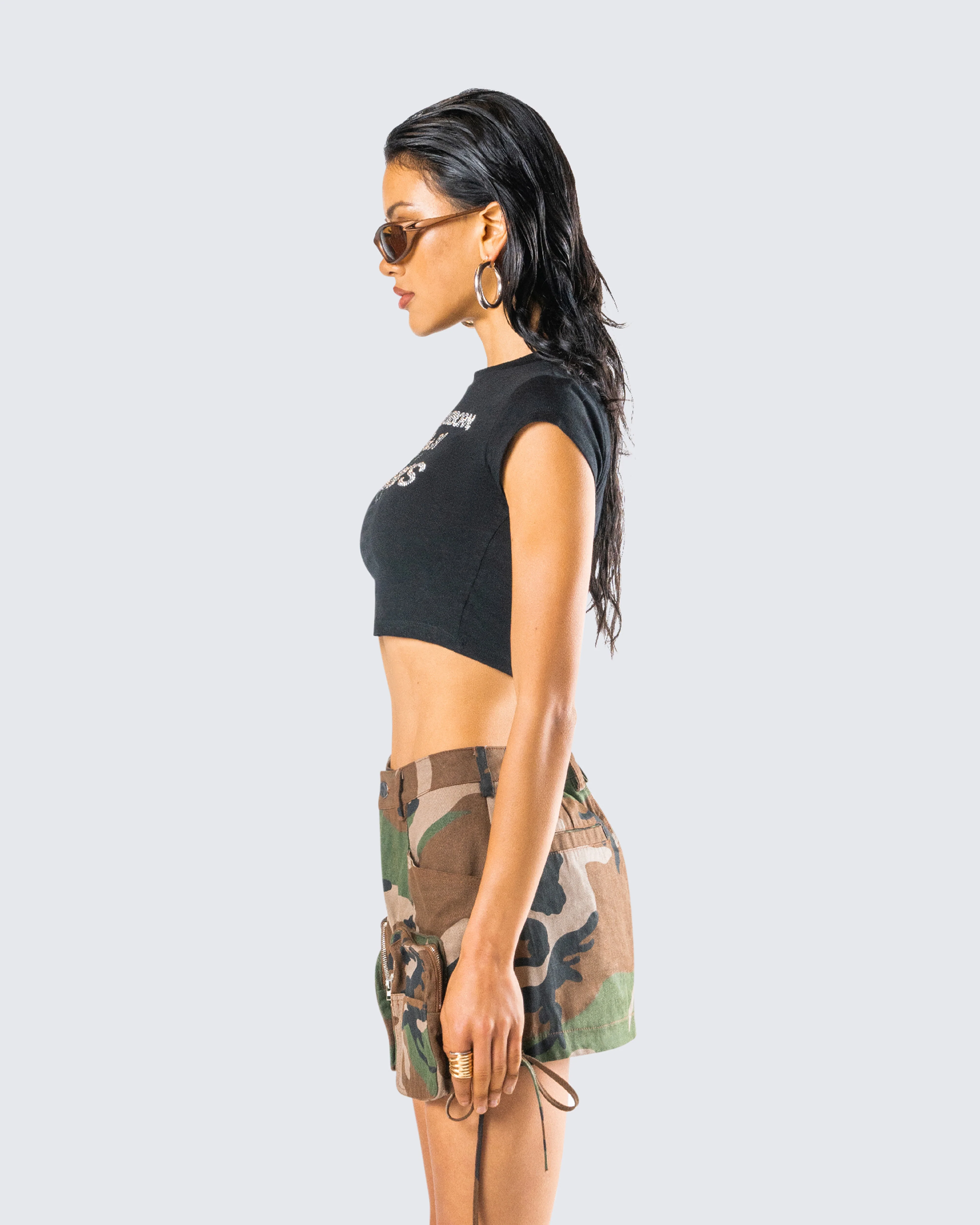 Amity Black Taurus Graphic Top - Image 6