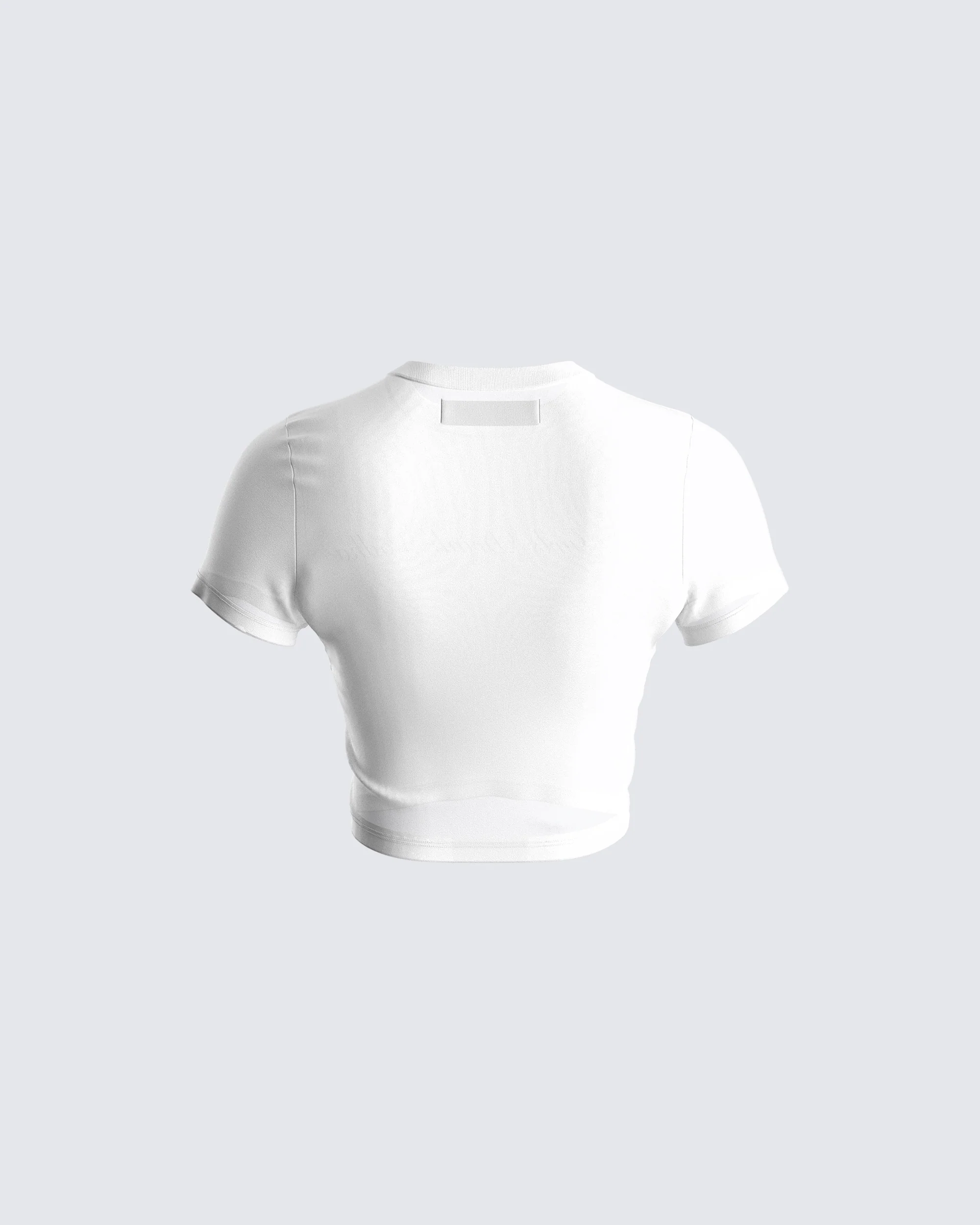 Anela White Jersey Graphic Top - Image 3