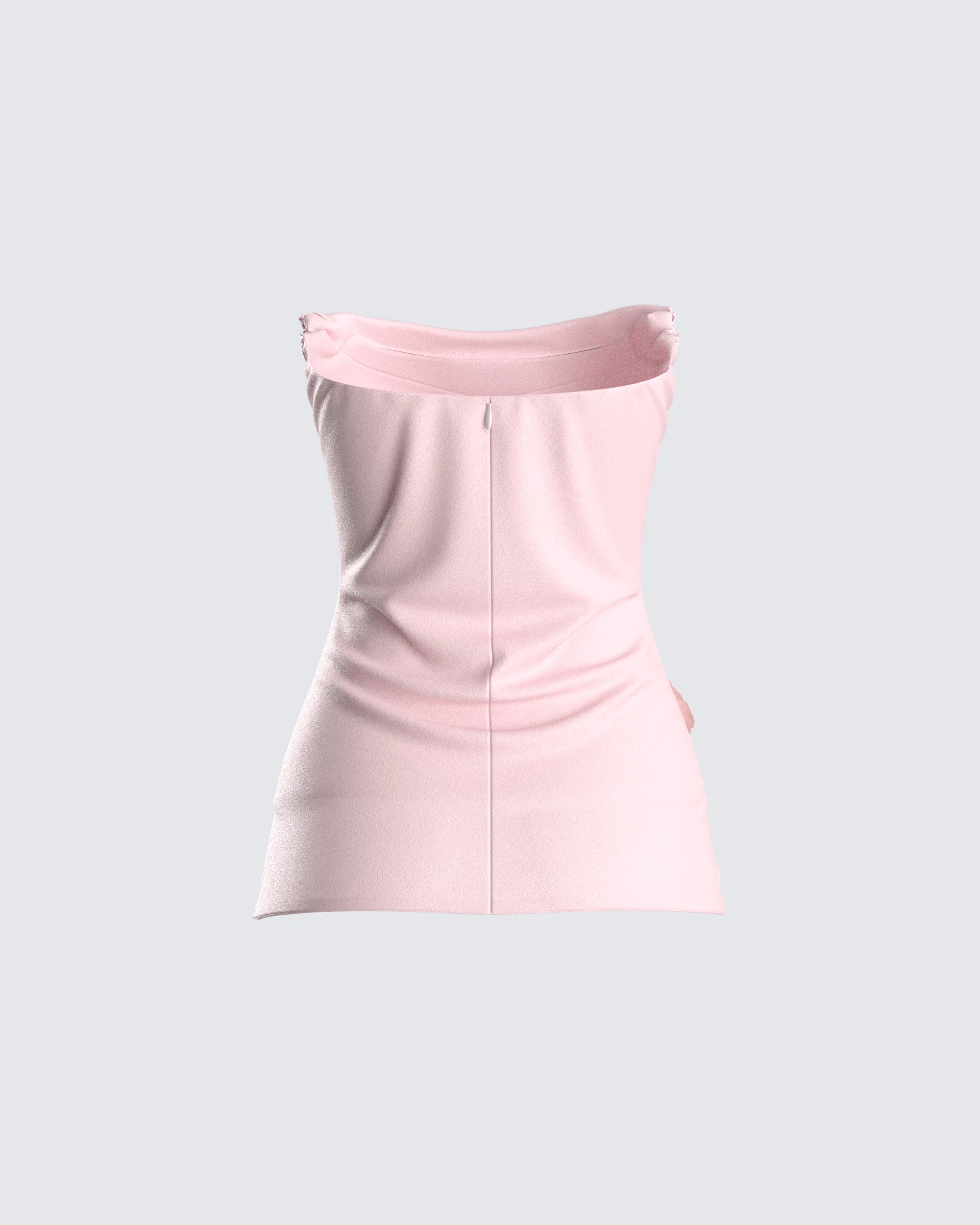 Angie Pink Floral Corset Top - Image 3