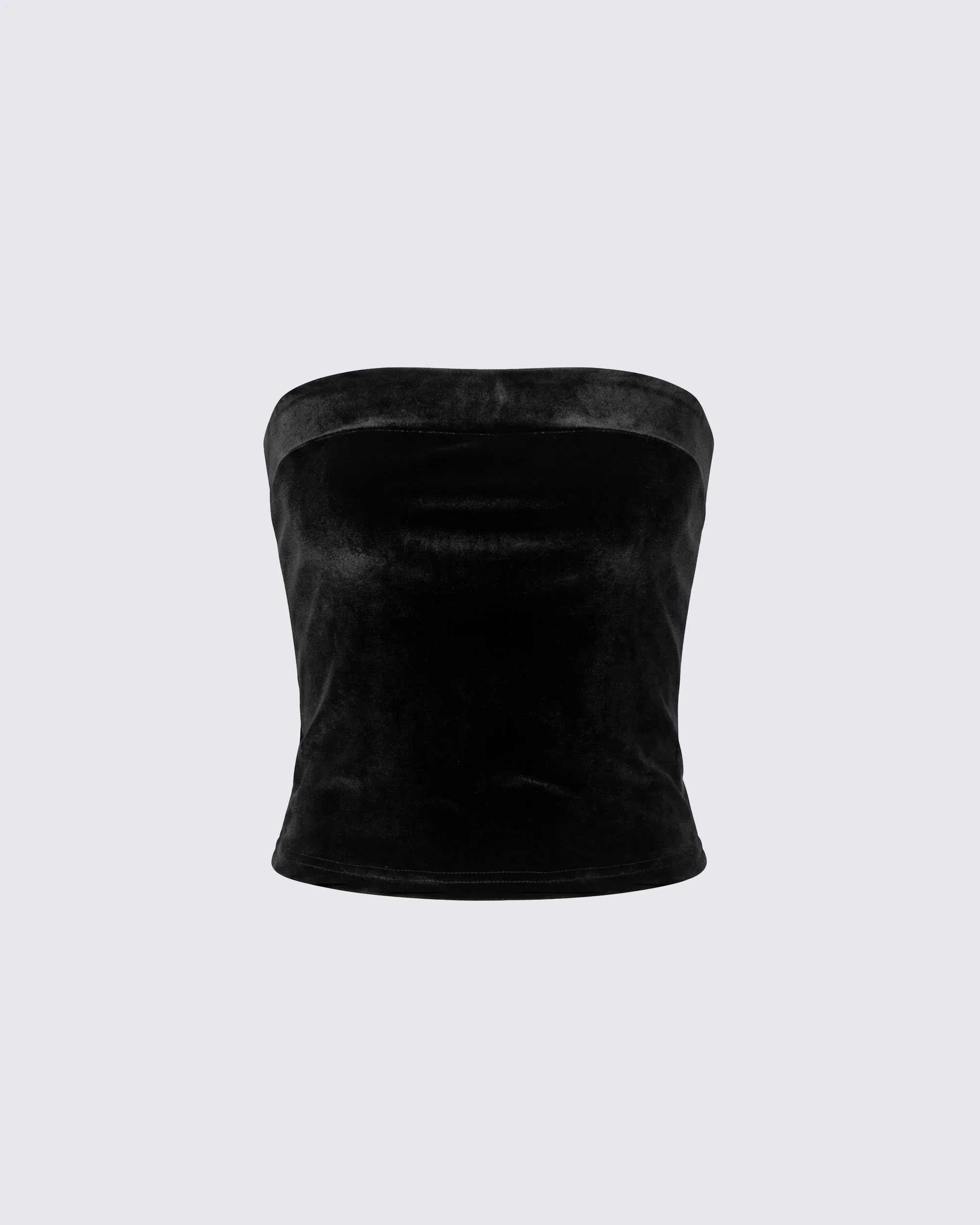 Ayla Black Velvet Tube Top