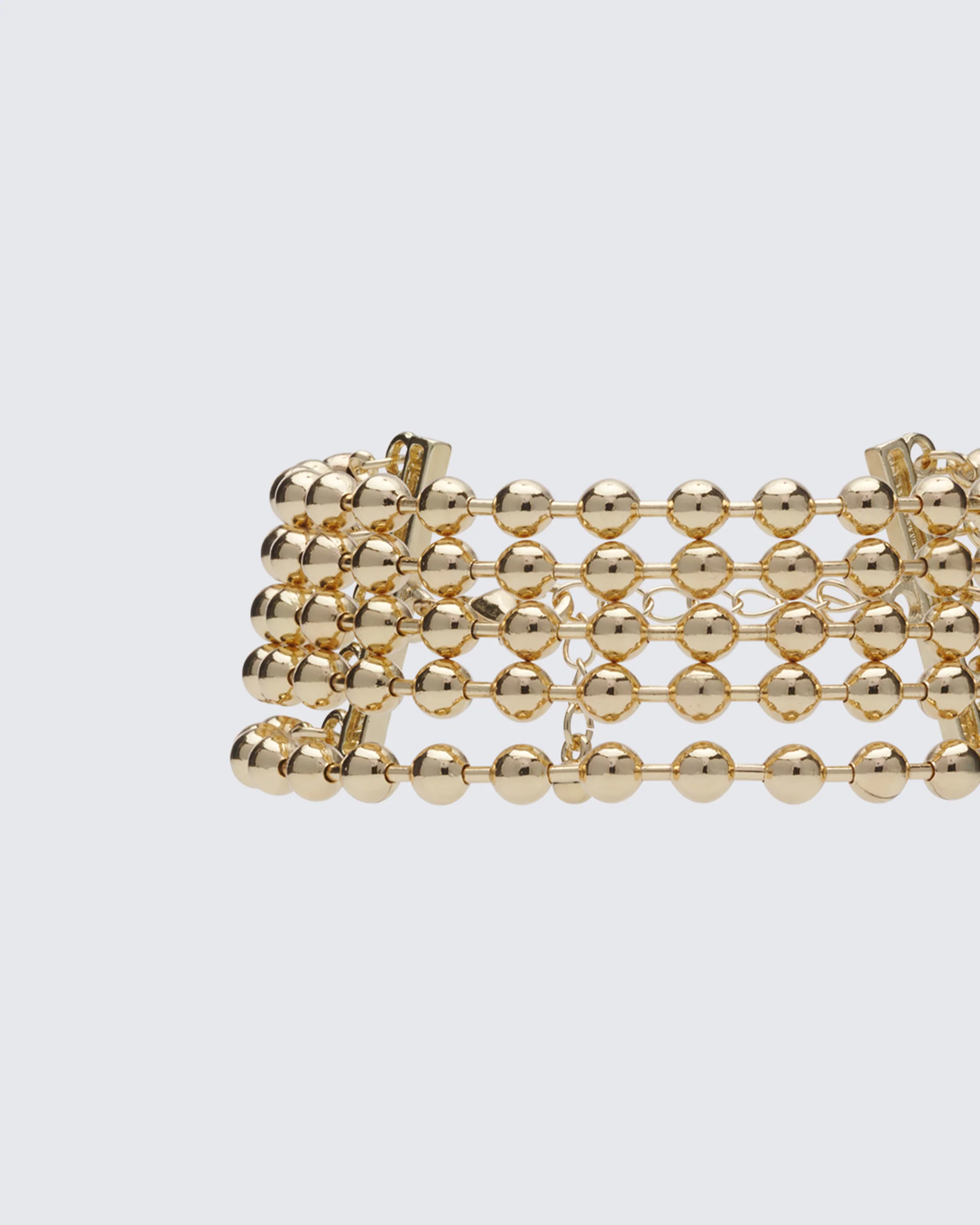 Ayo Gold Ball Chain Bracelet - Image 3
