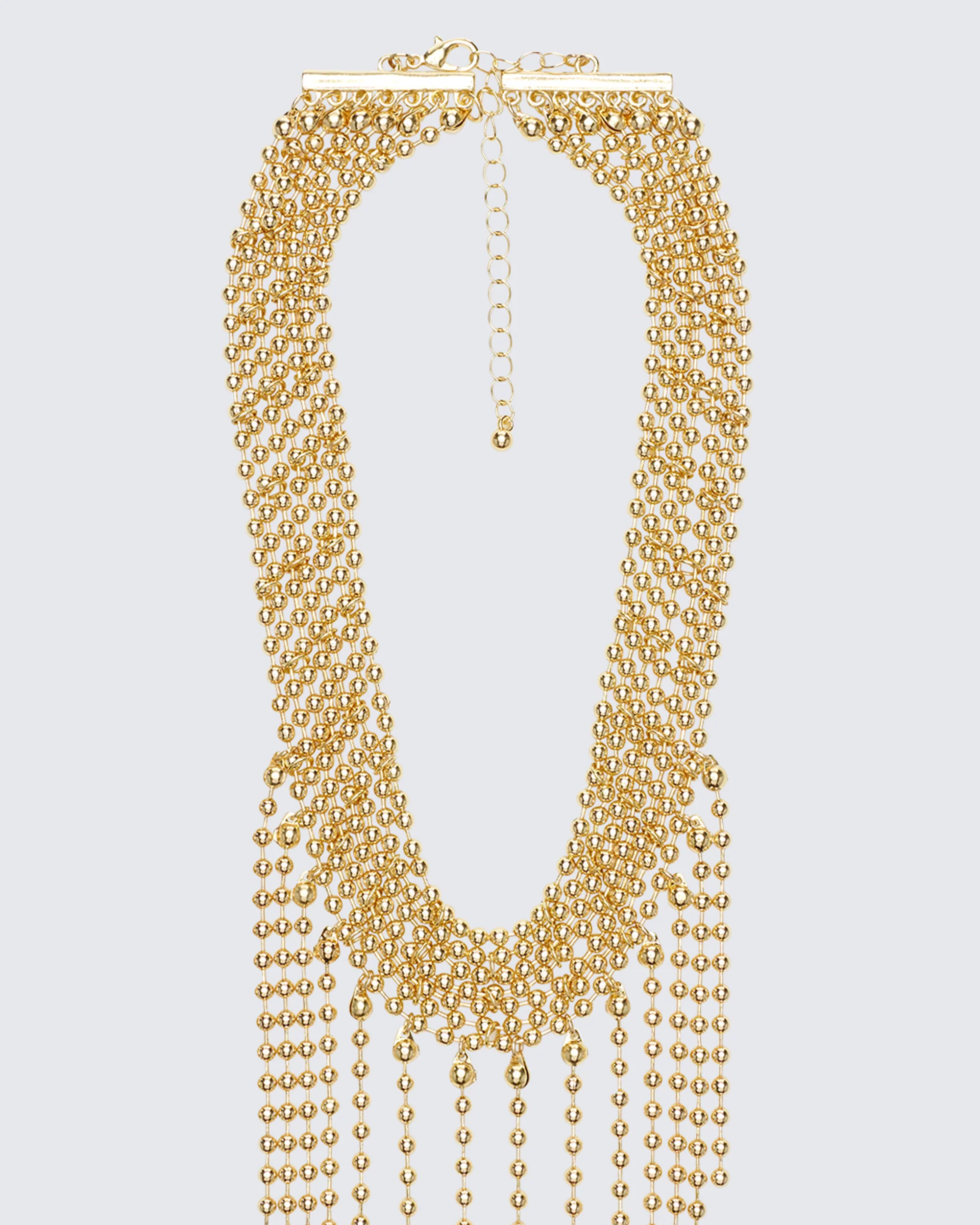 Ayo Gold Ball Chain Choker - Image 2