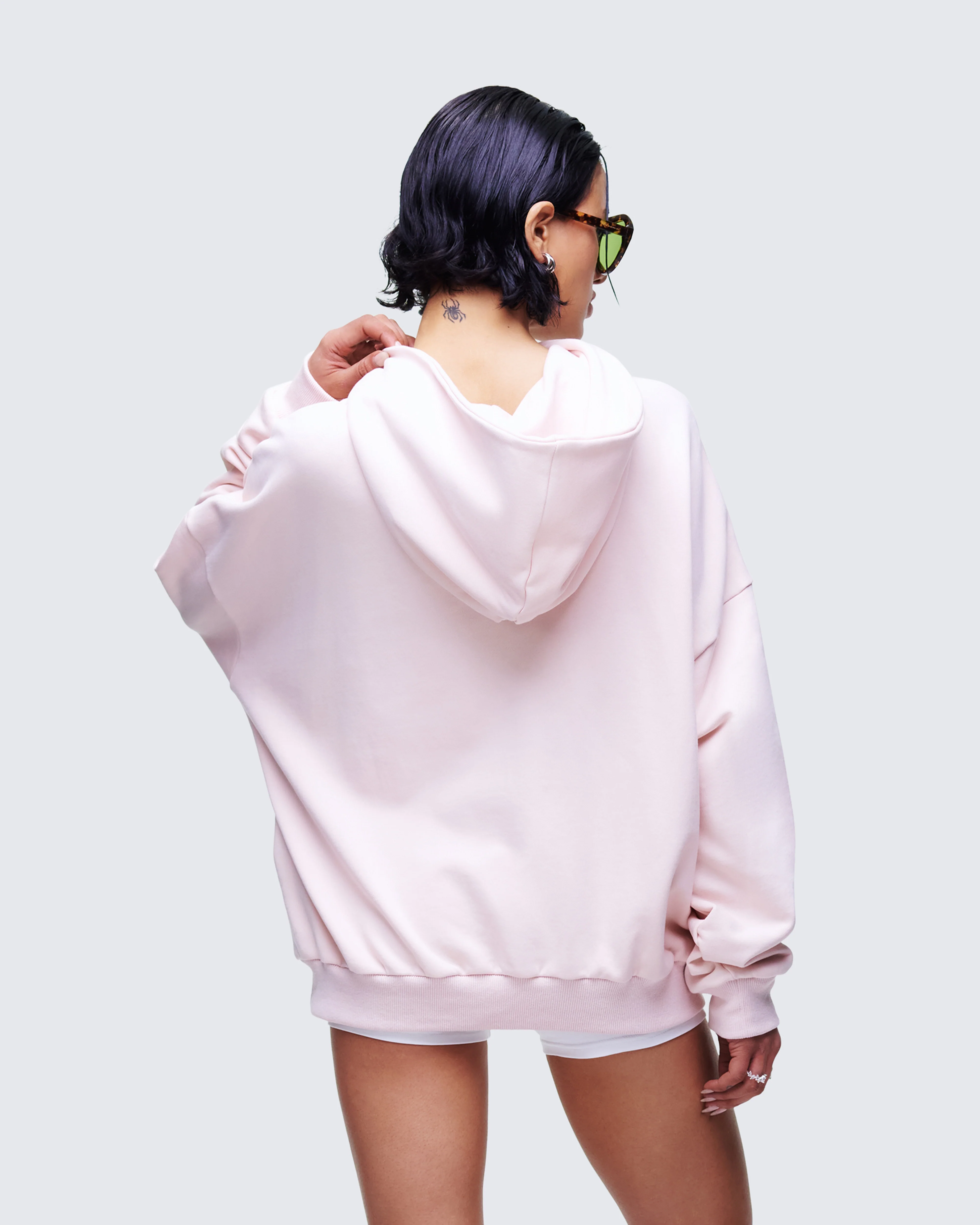 Azariah Stone Oversized Hoodie Top - Image 4