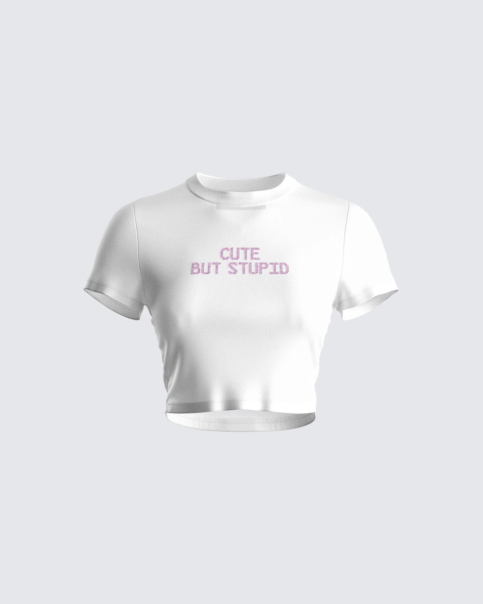Baltica White Jersey Graphic Top
