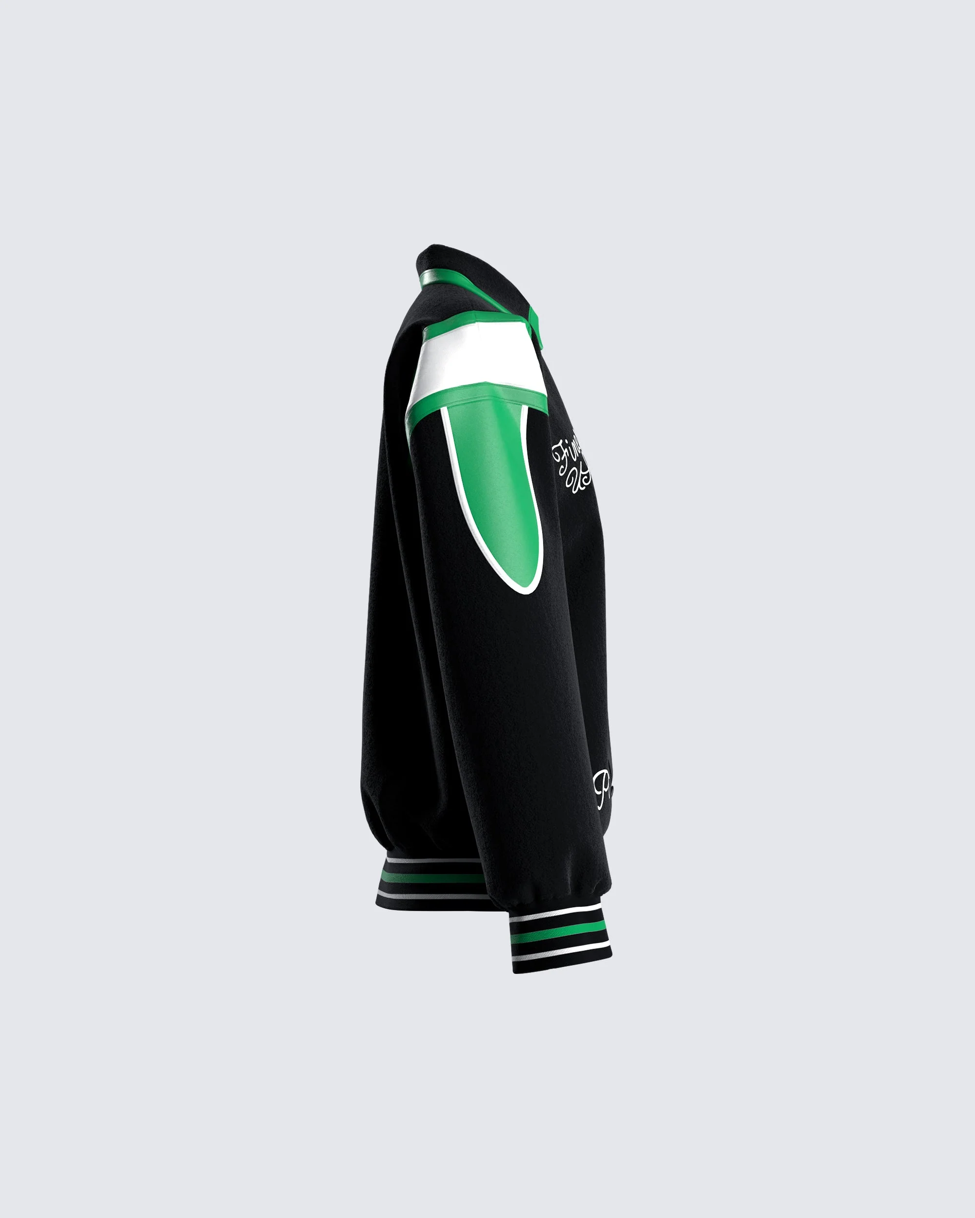Bobby Black Varsity Jacket - Image 2