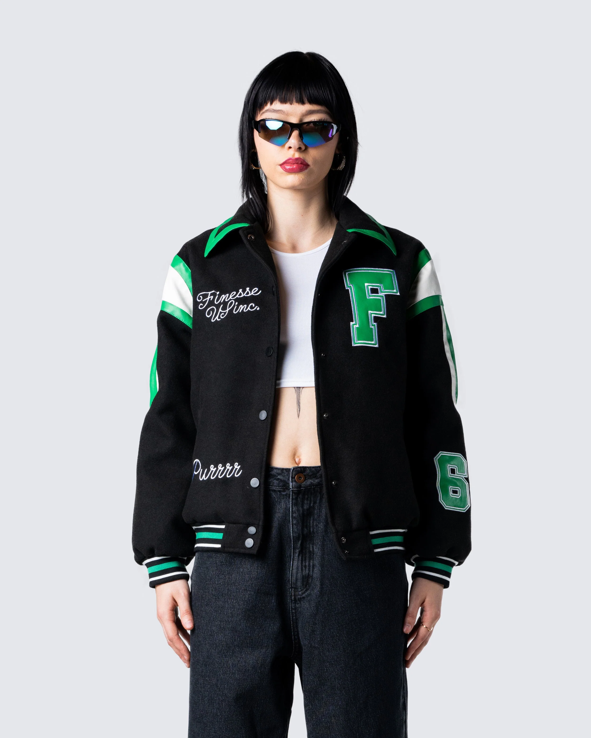 Bobby Black Varsity Jacket - Image 4
