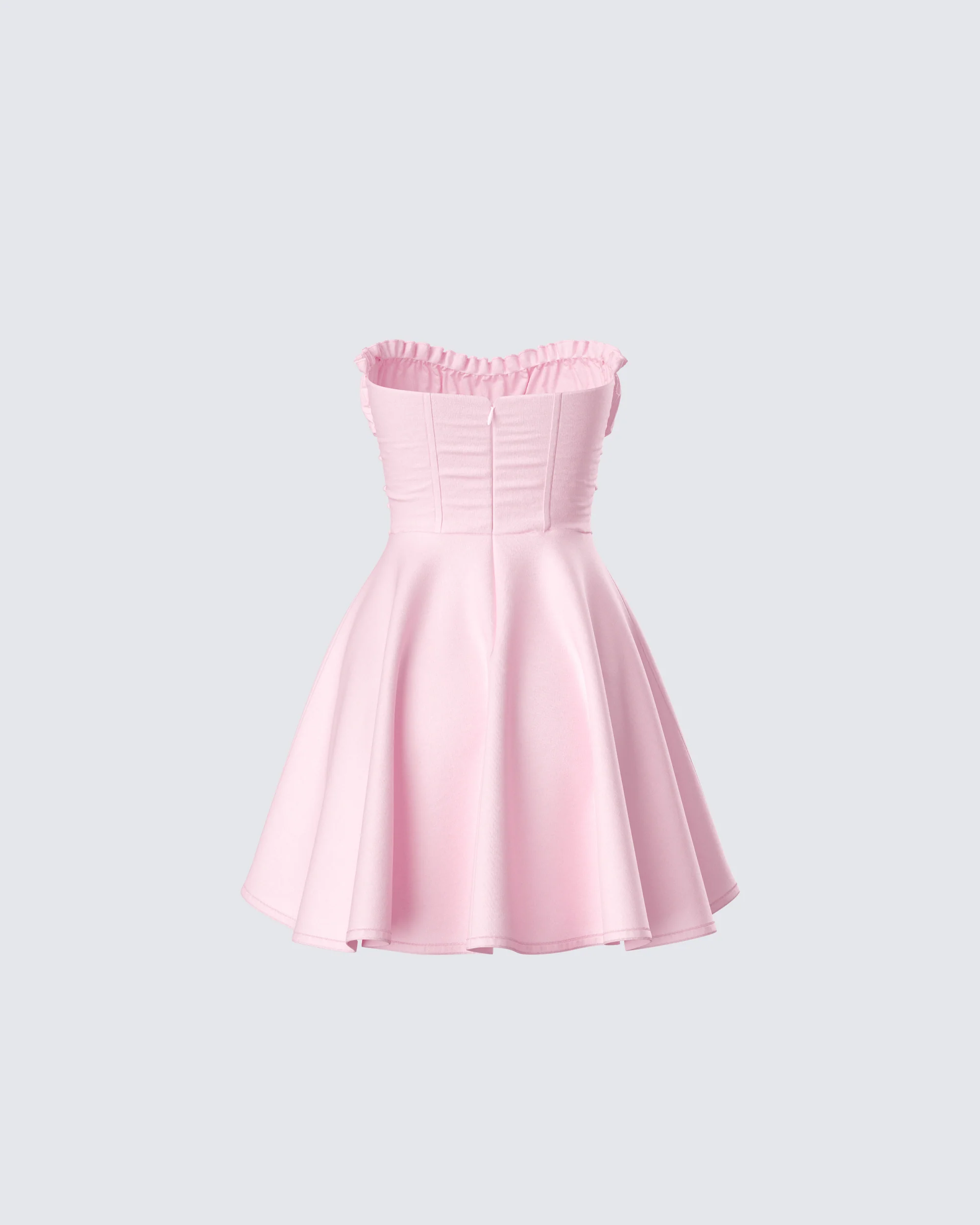 Bonnie Pink Mini Dress - Image 3