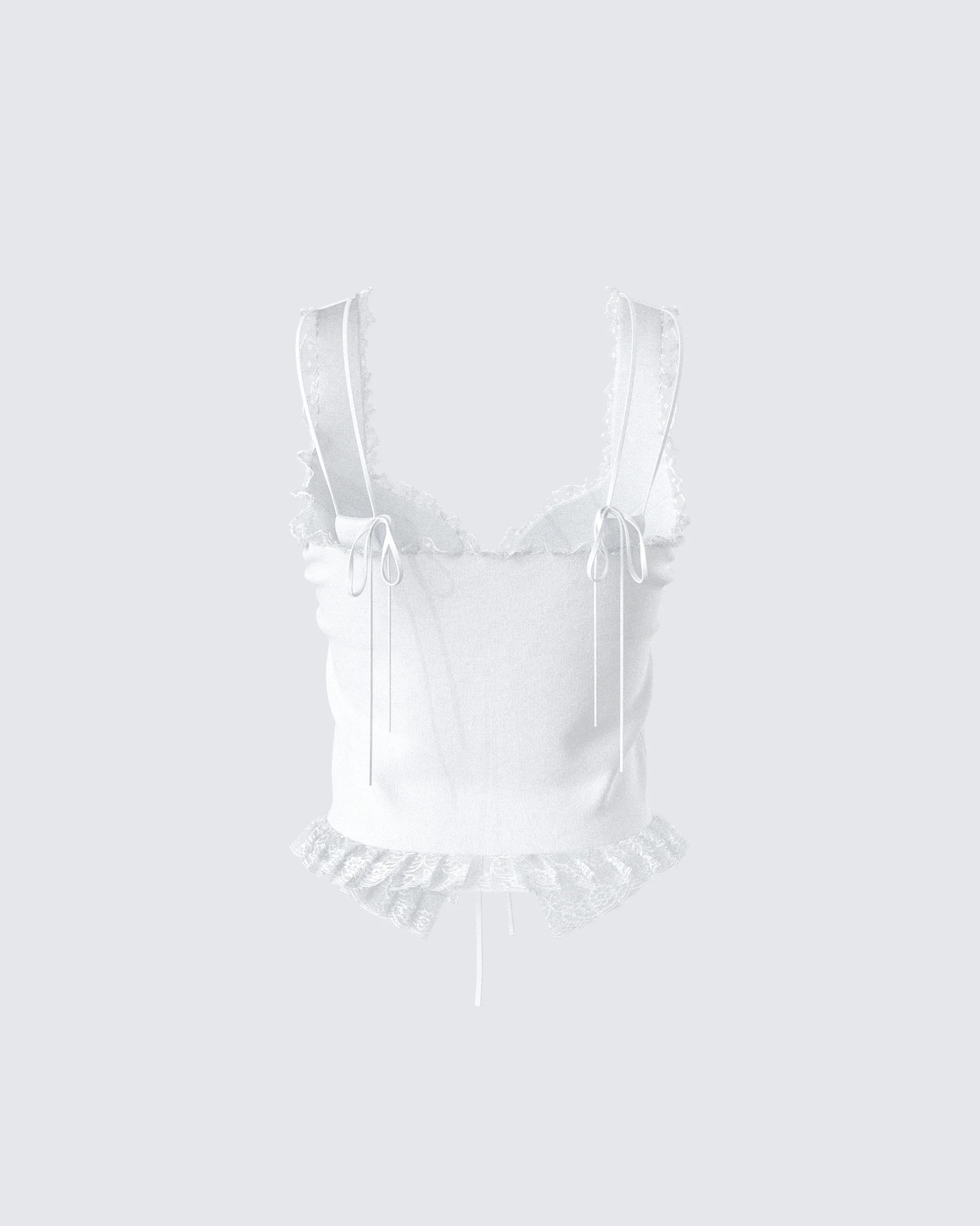 Briar Ivory Lace Camisole - Image 3