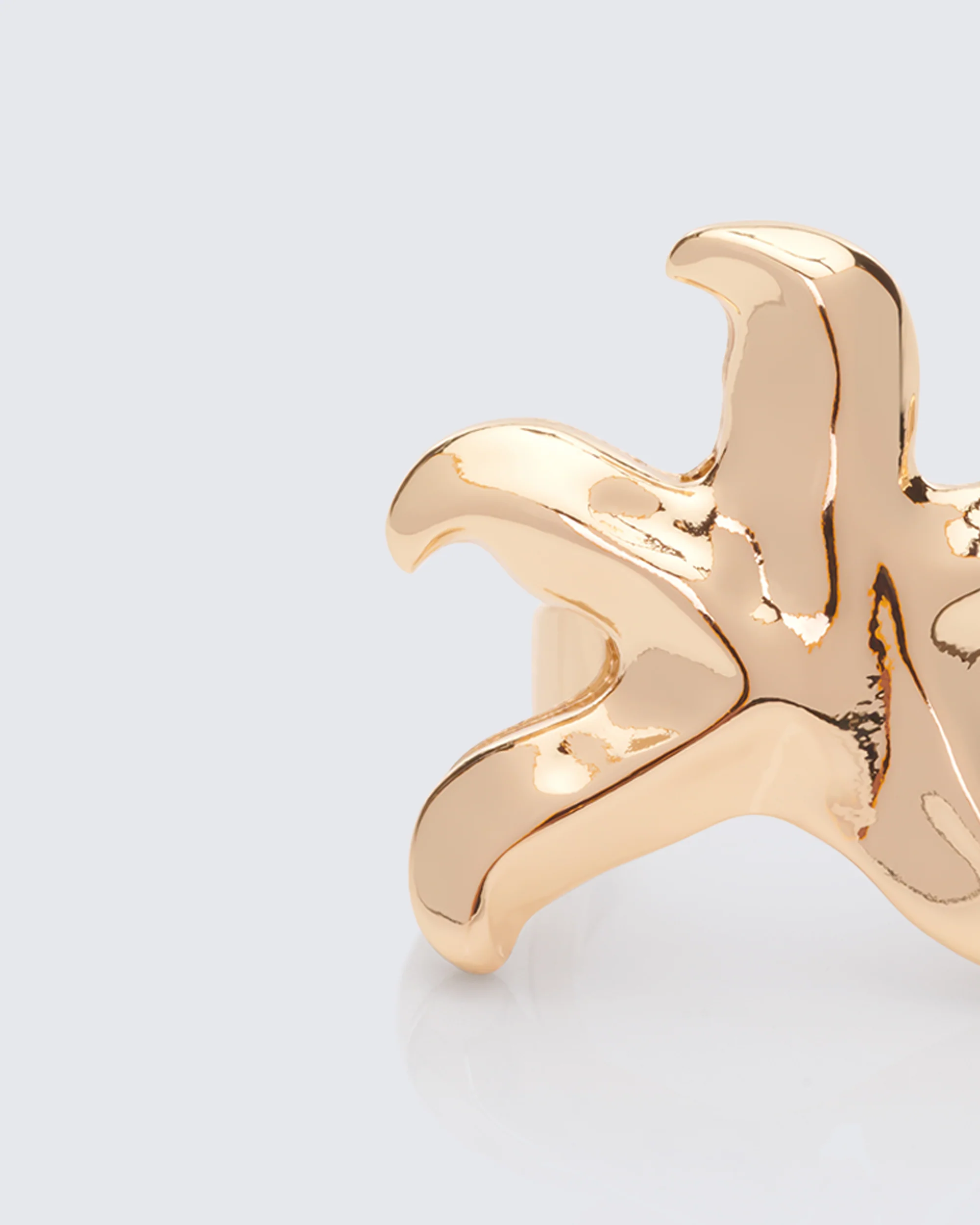Brisae Gold Starfish Ring - Image 3