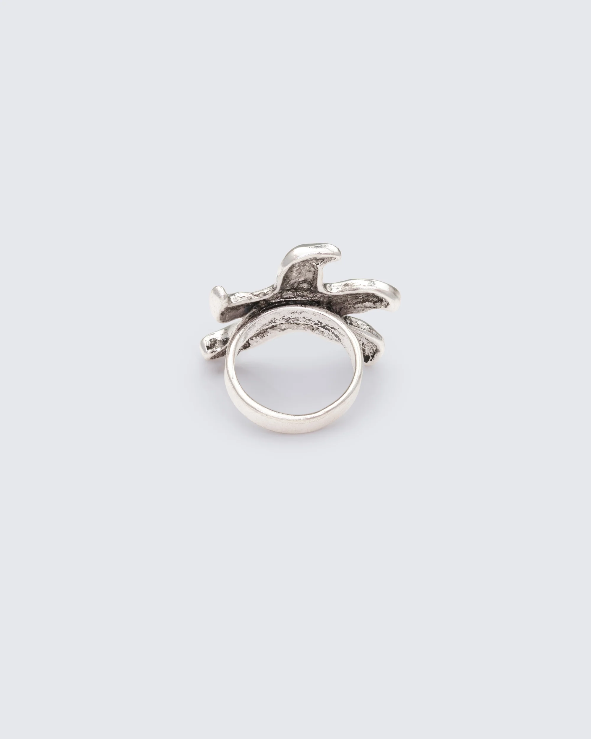 Brisae Silver Starfish Ring - Image 2