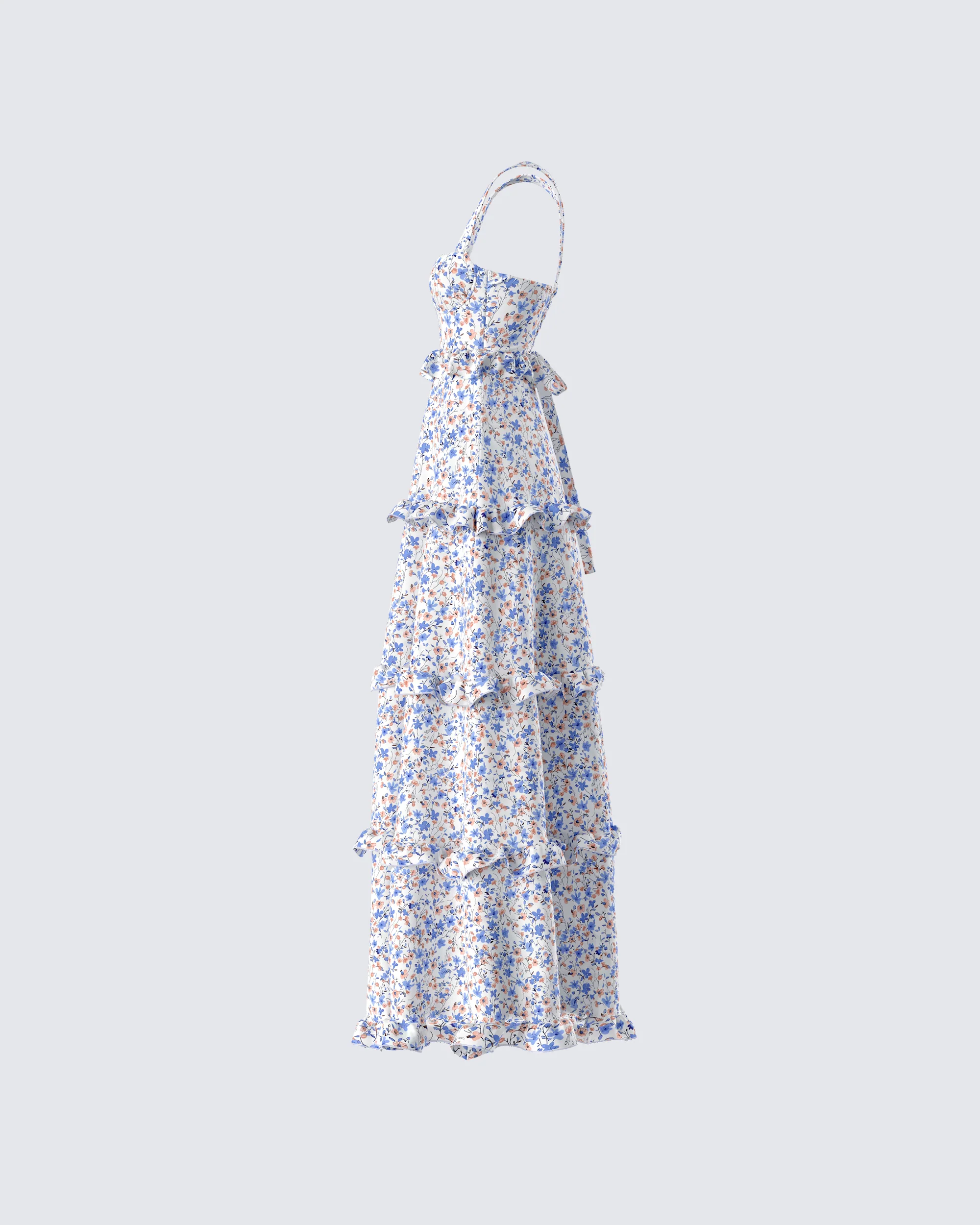 Brooklyn Multi Floral Print Dress - Image 2