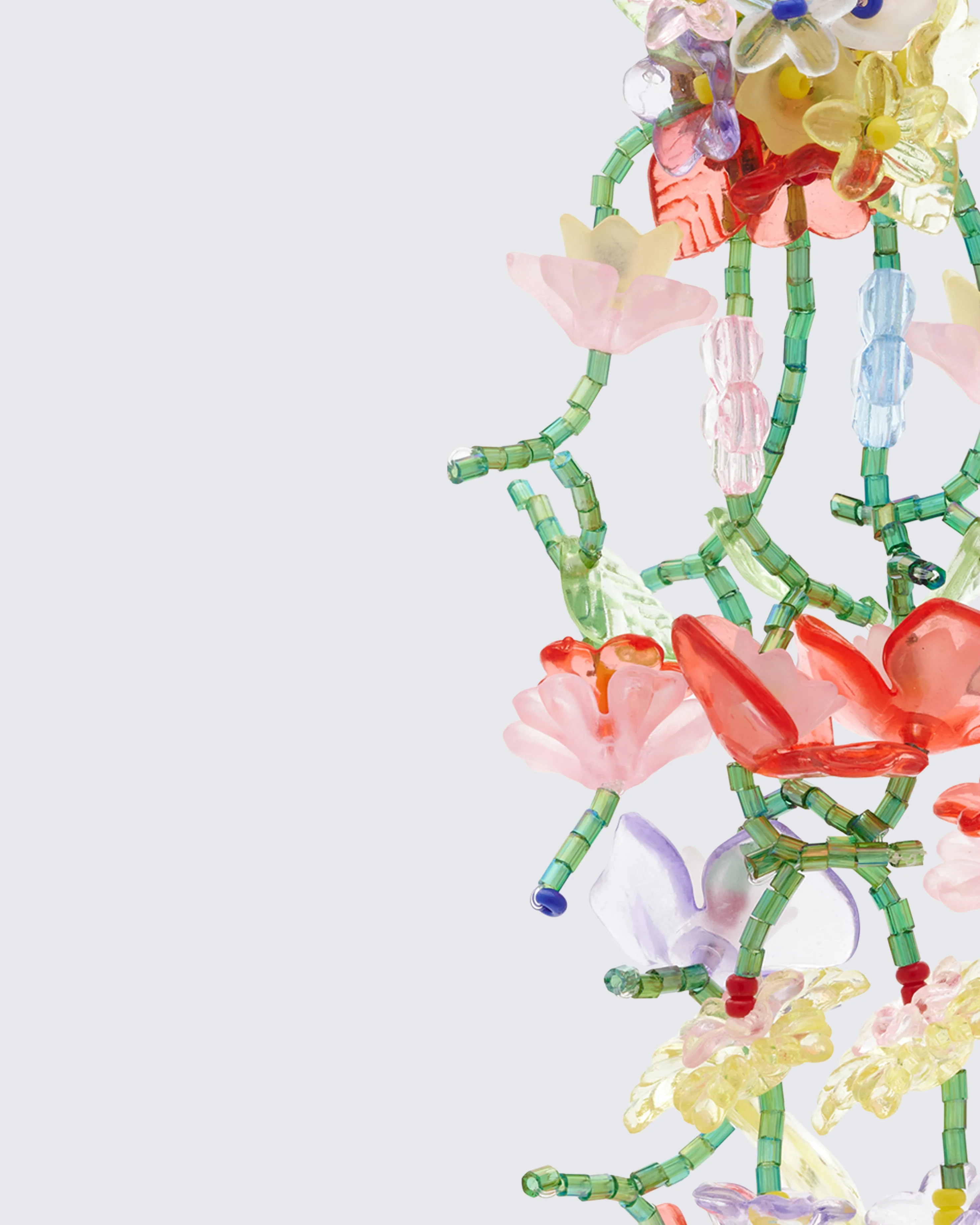 Brynja Summer Florals Chandelier Earrings - Image 3