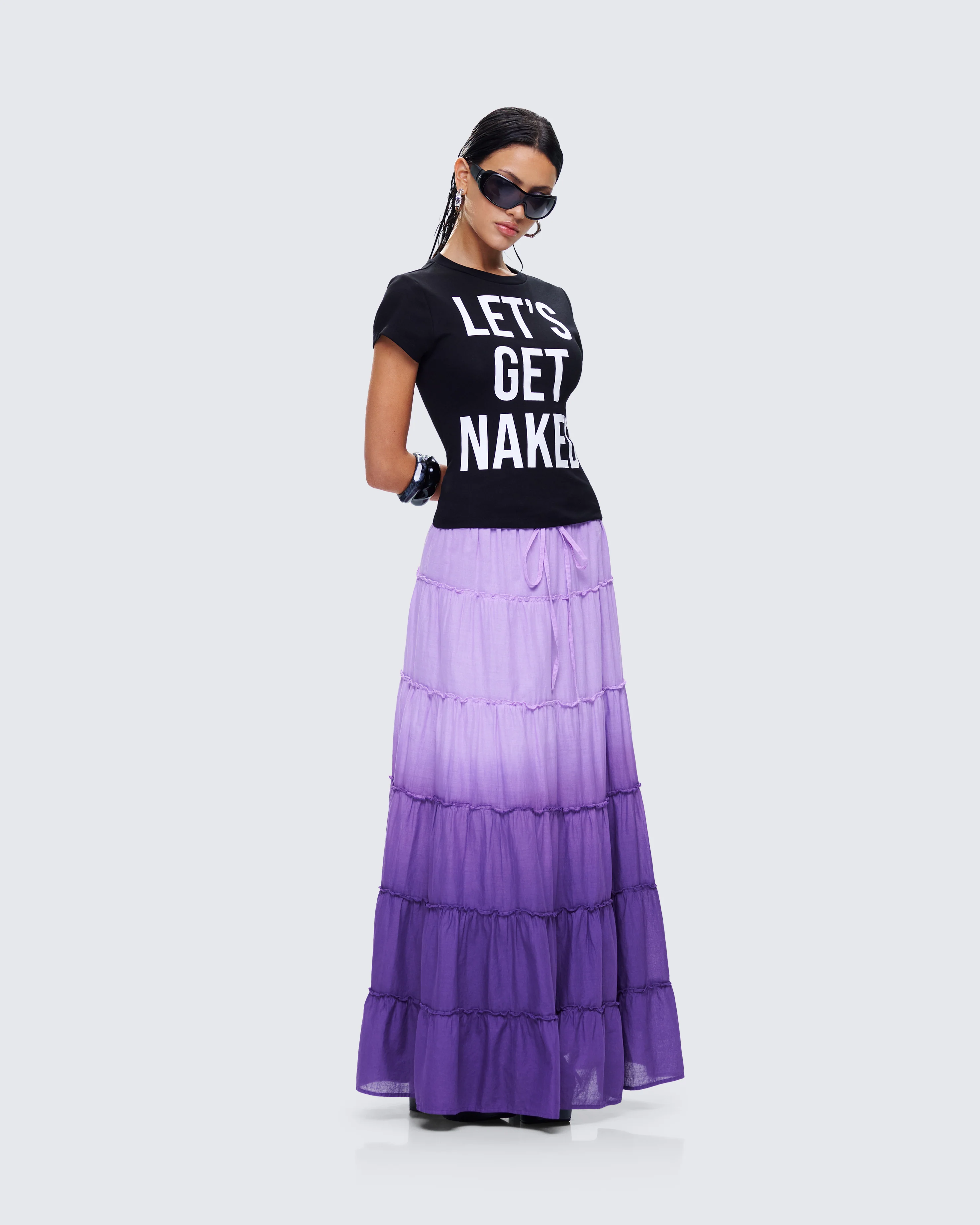 Calianna Black Graphic Tee - Image 8