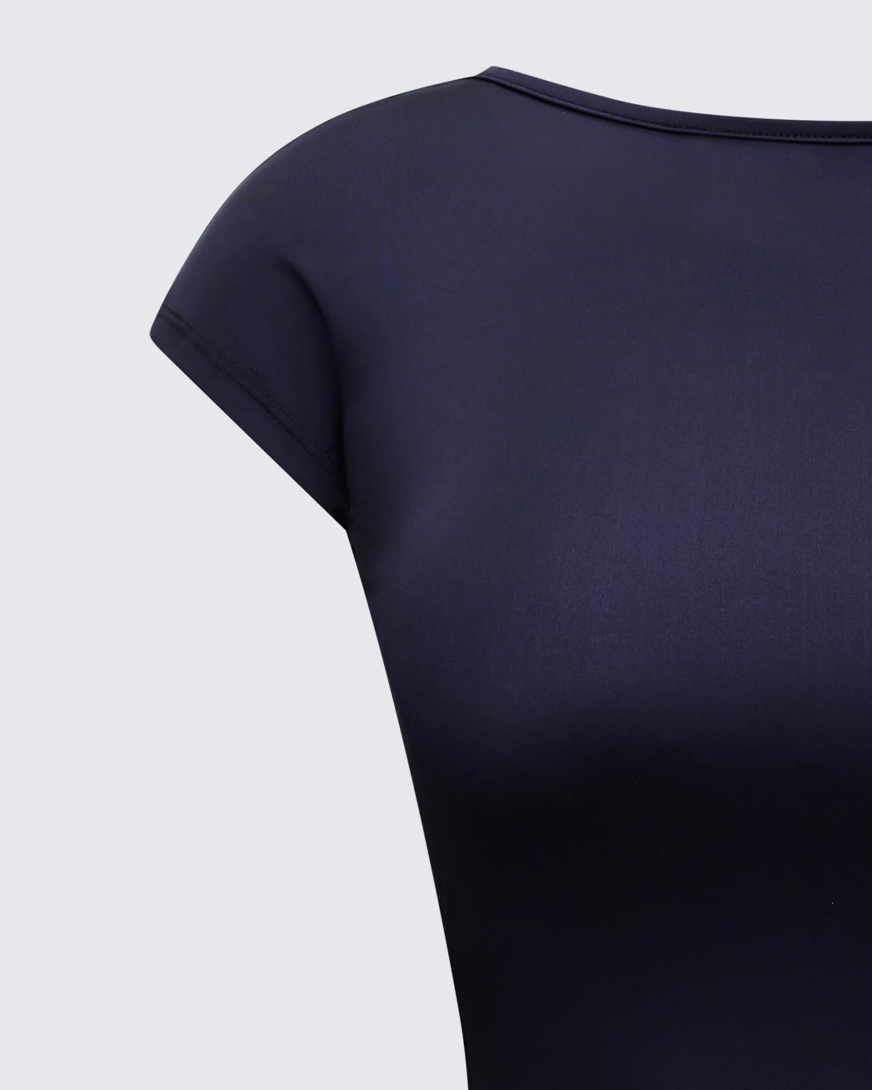 Caroline Black Backless Top - Image 6