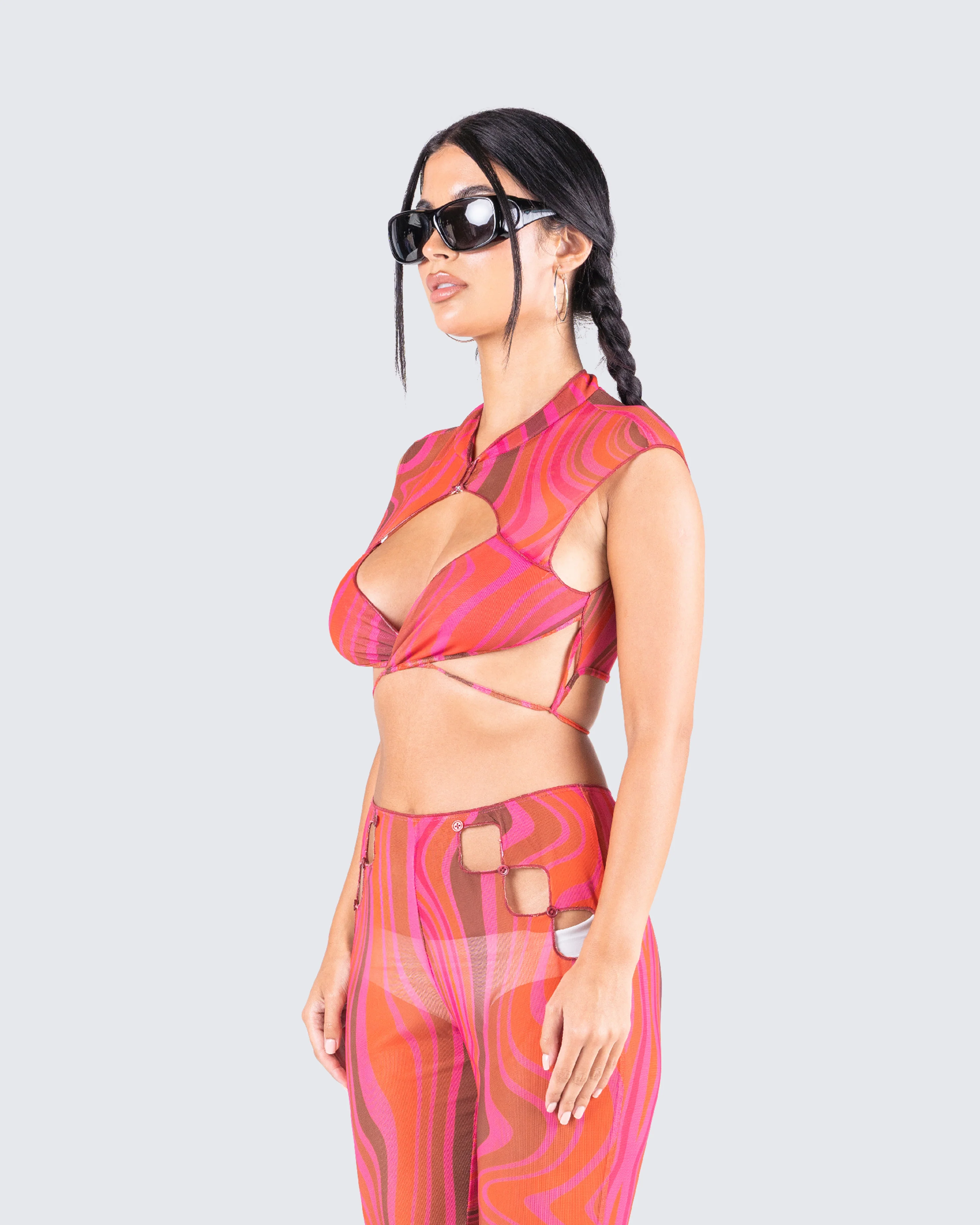 Carter Multi Print Top - Image 5
