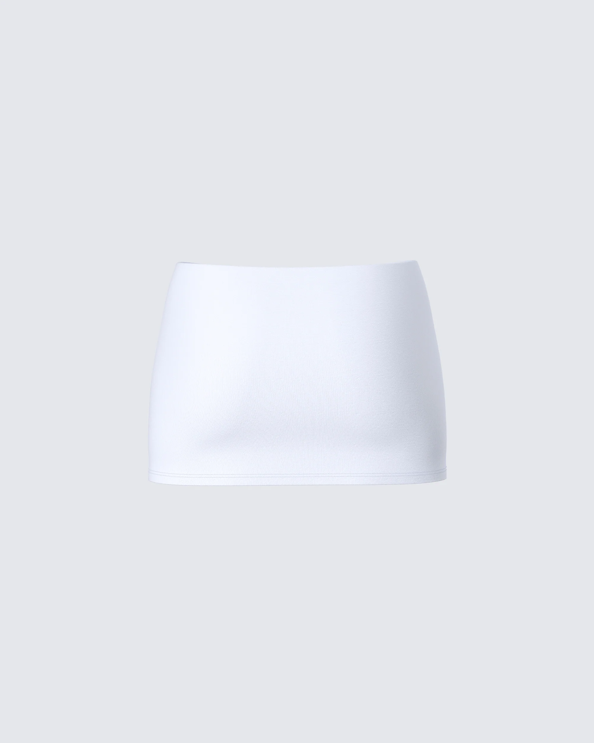 Cassandra White Mini Skirt - Image 3