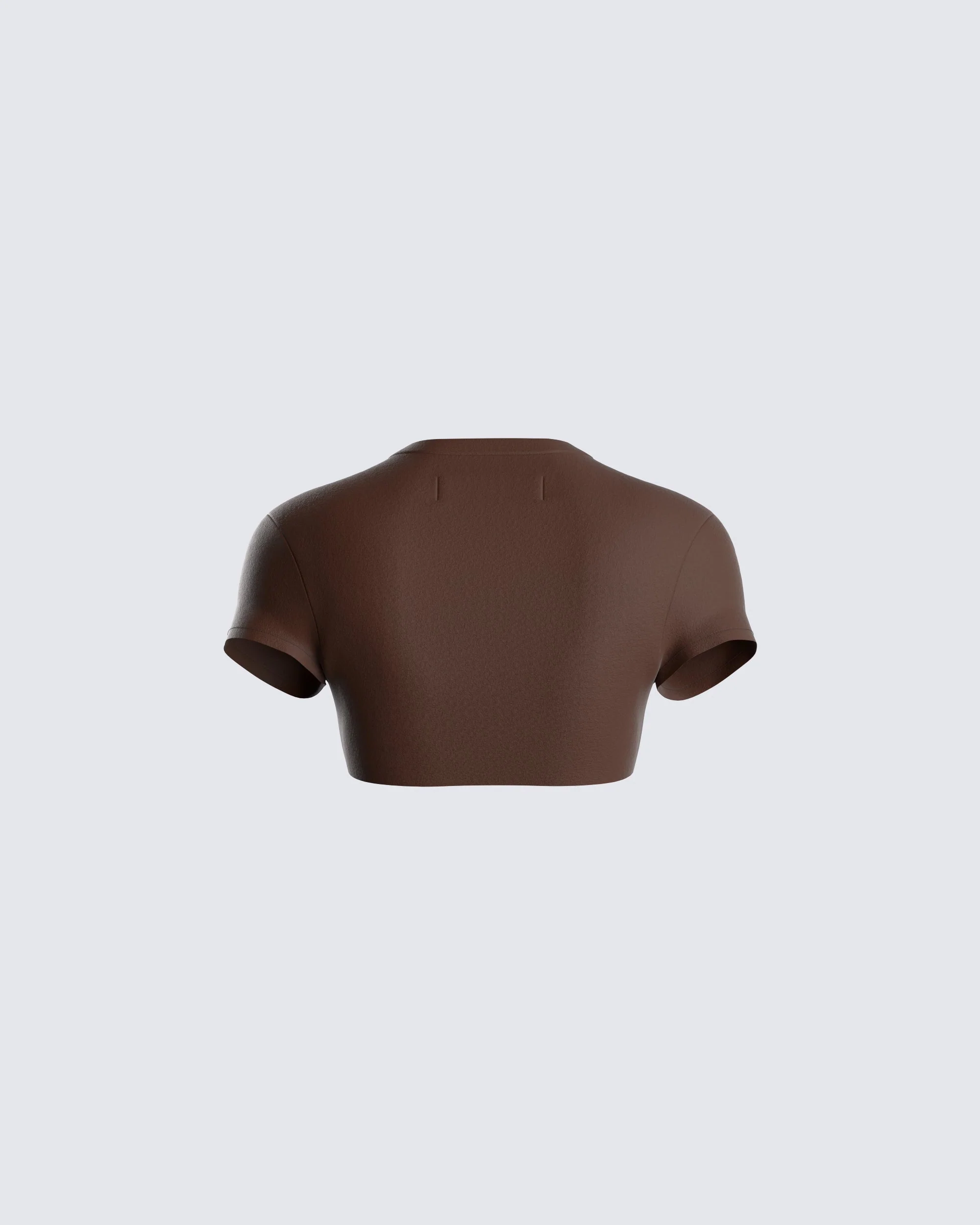 Ceres Brown Peek A Boo Top - Image 3