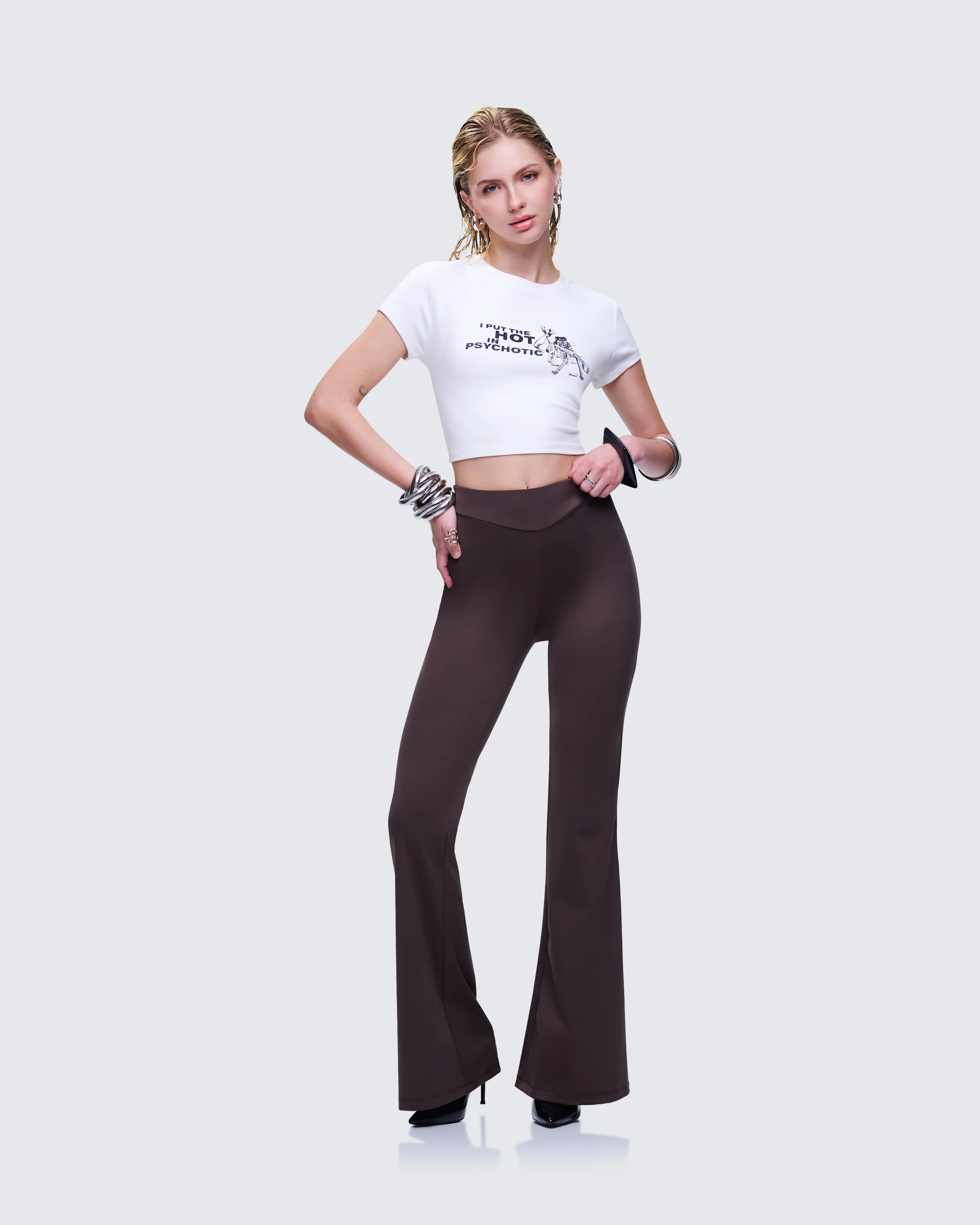 Chaya White Graphic Tee - Image 5