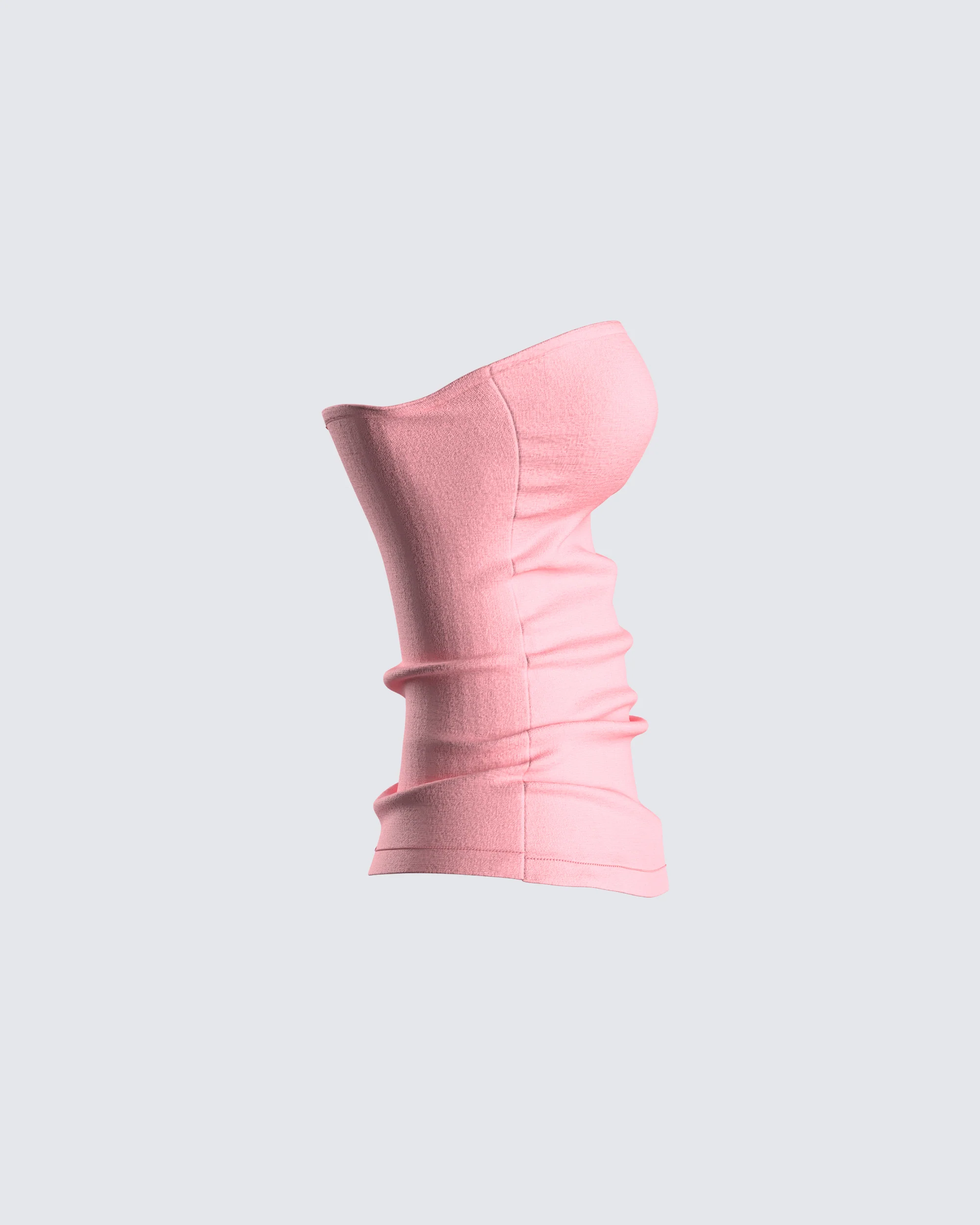 Citlali Pink Knit Tube Top - Image 2