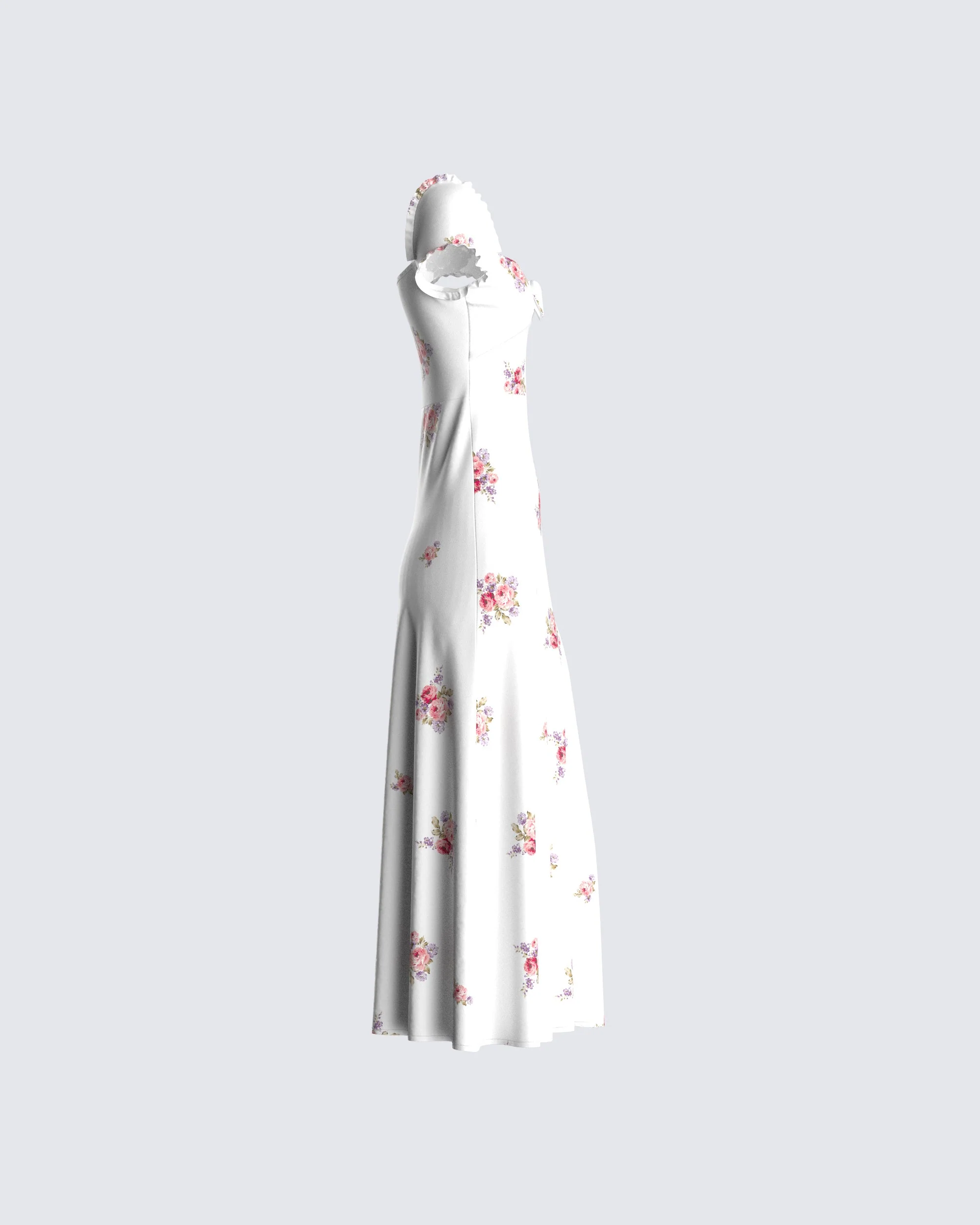 Crue Floral Print Midi Dress - Image 2