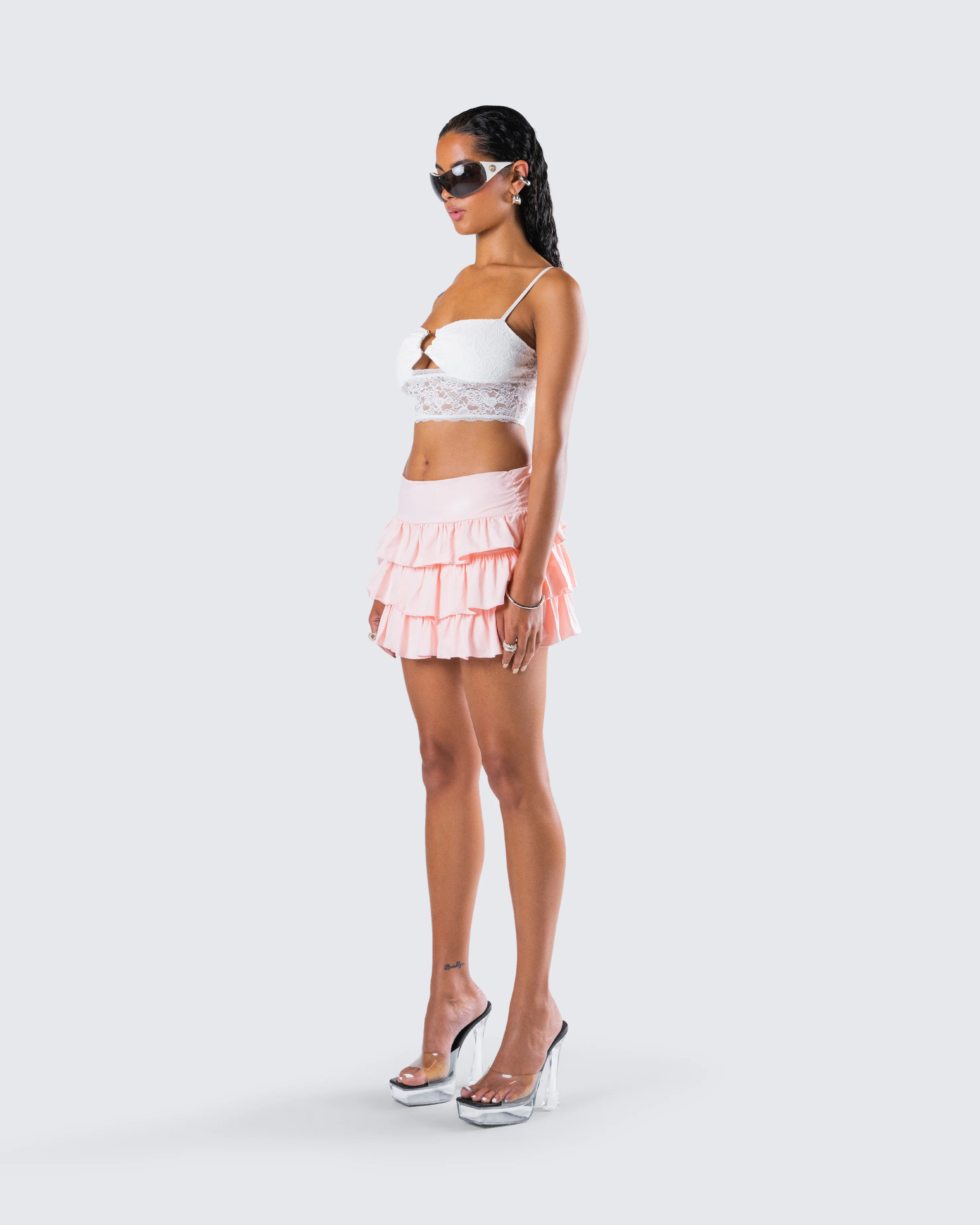 Dakoa Lace and Ruffle Set - Image 5