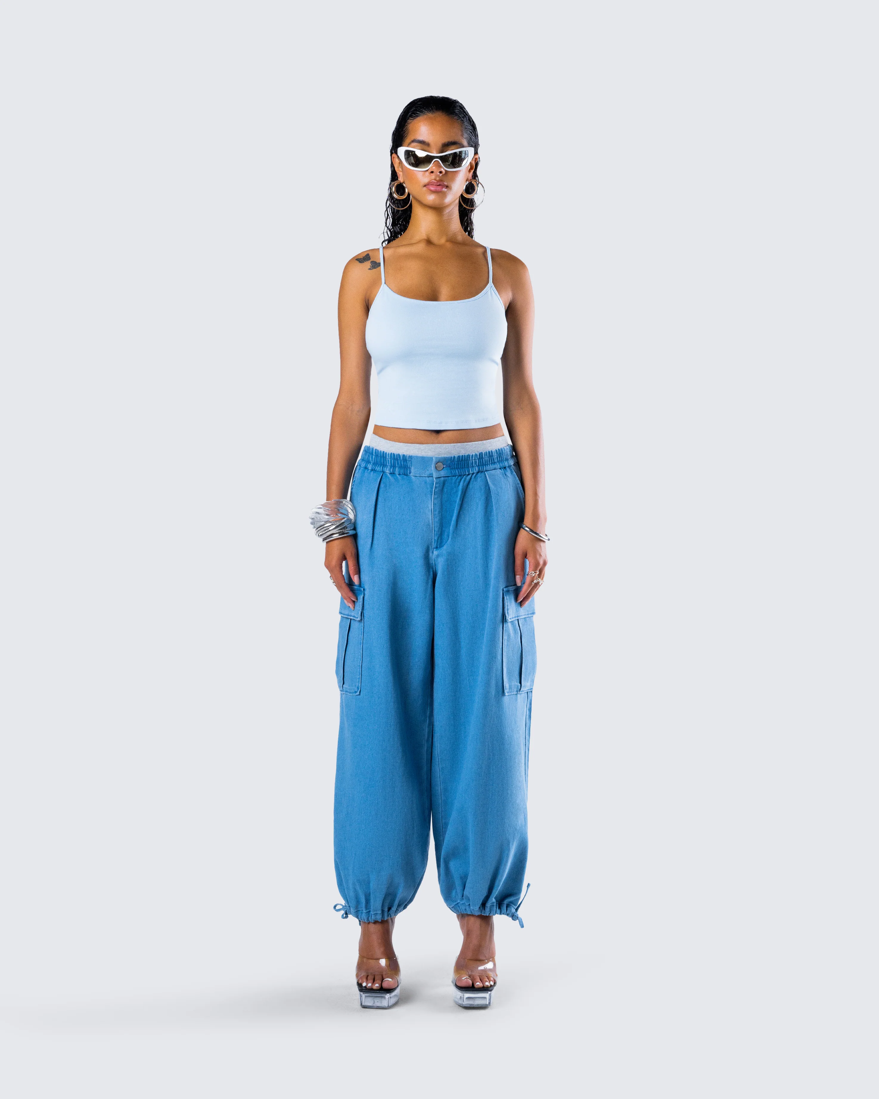 Darby Blue Denim Set - Image 4