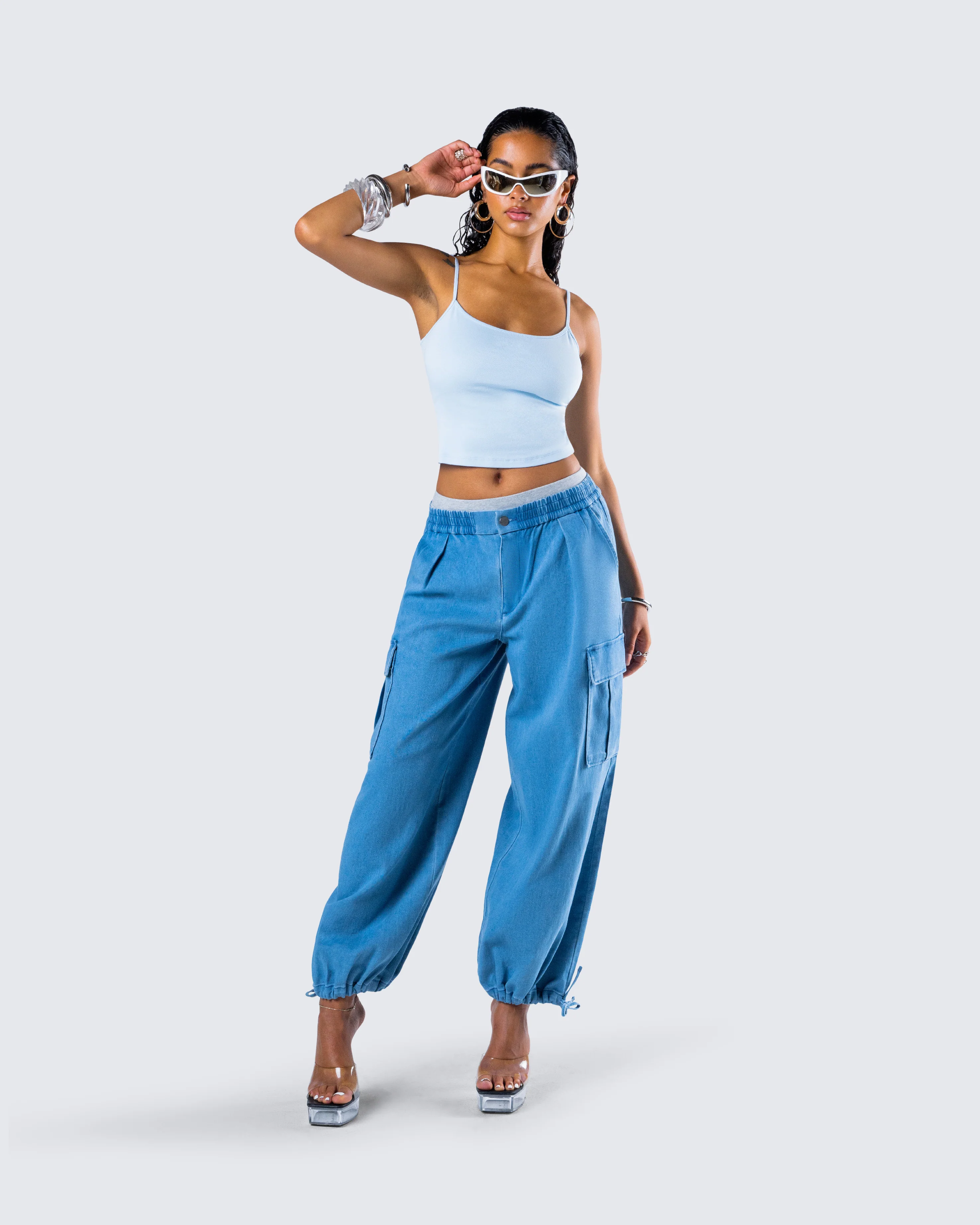 Darby Blue Denim Set - Image 8