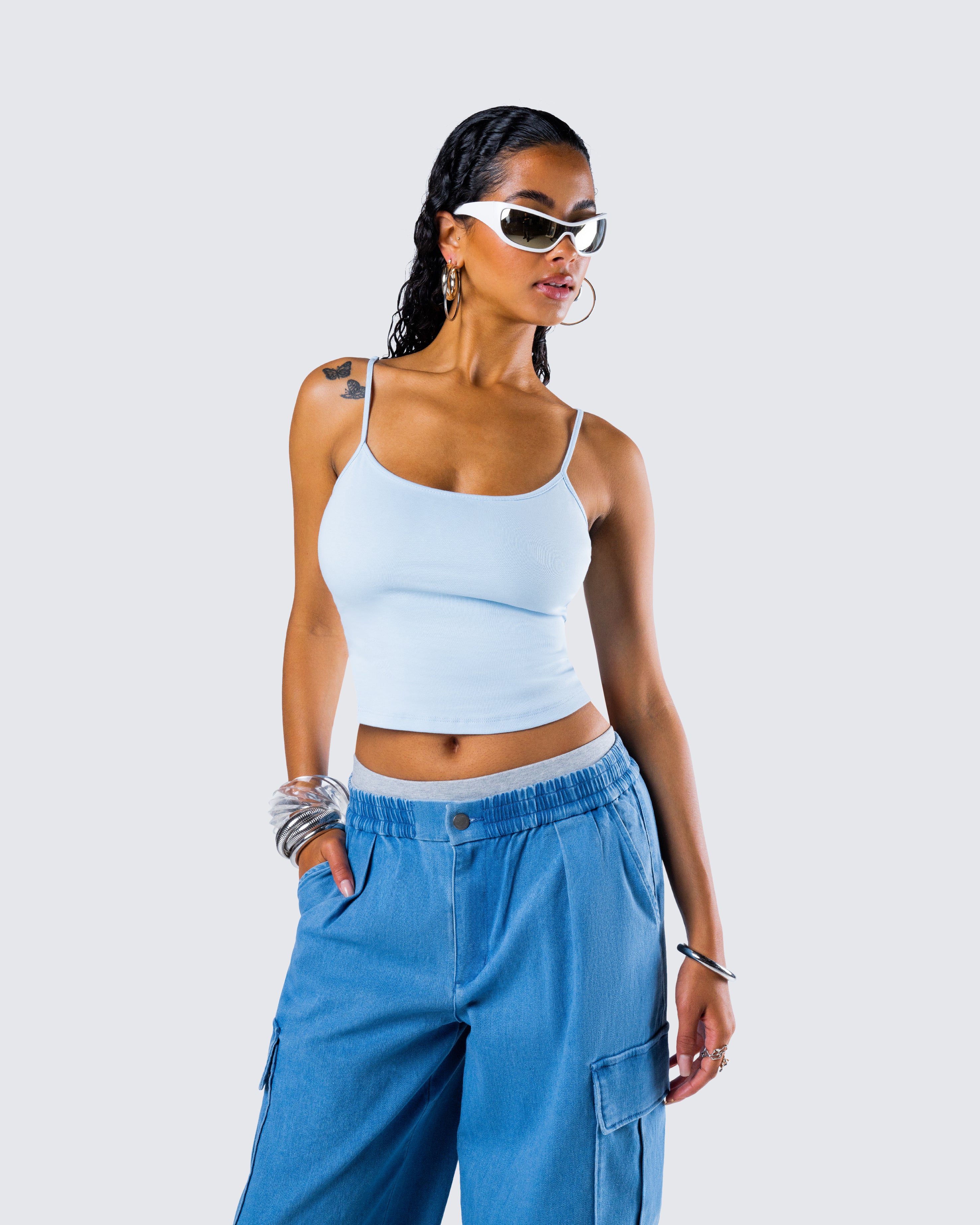 Darby Blue Denim Set - Image 9