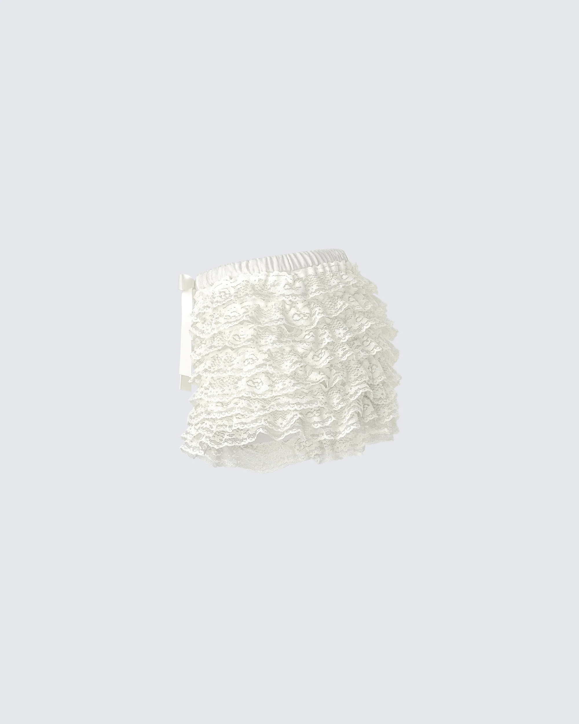 Daria Ivory Low Rise Bloomer Micro Short - Image 2