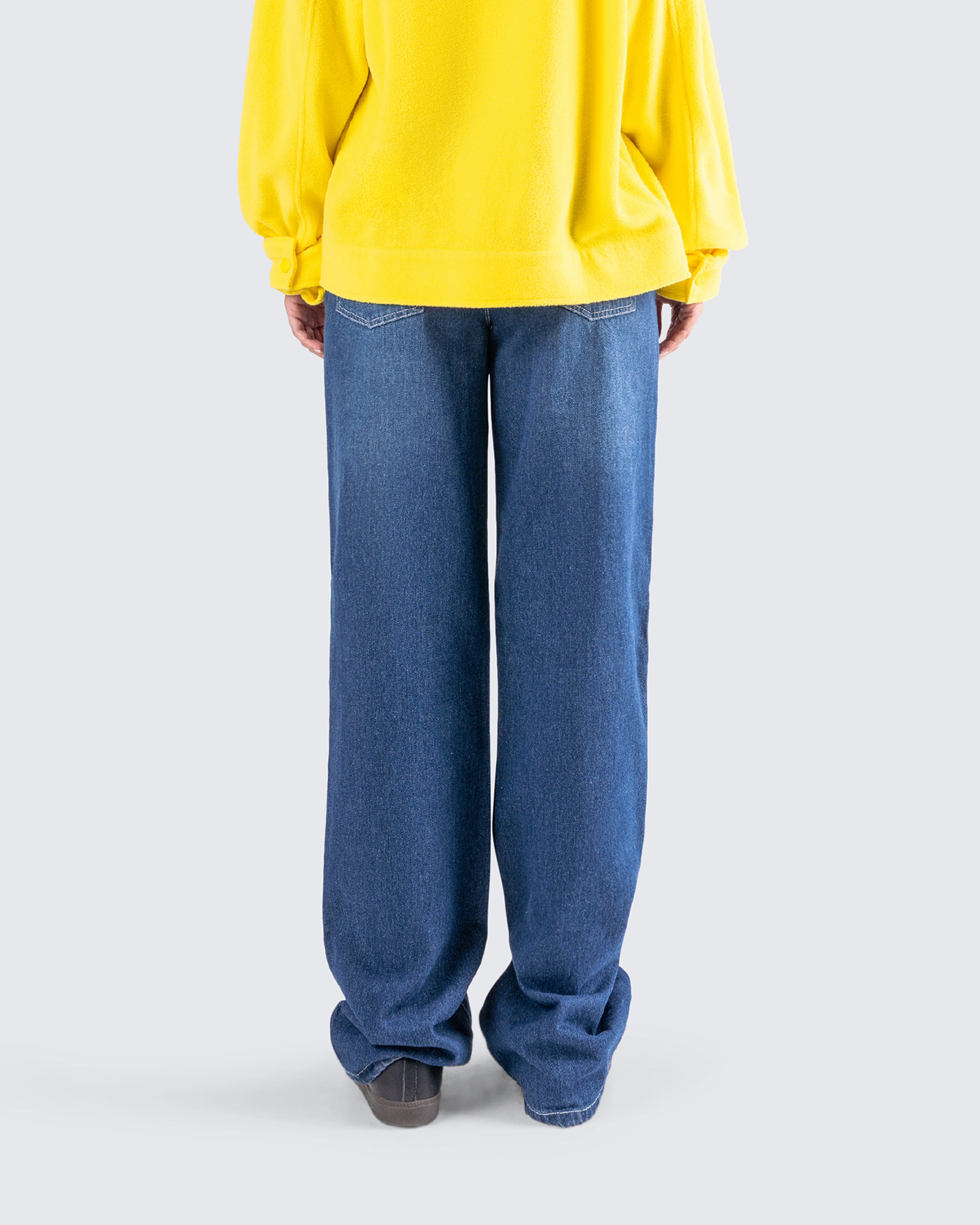 Davis Straight Leg Blue Jeans - Image 7