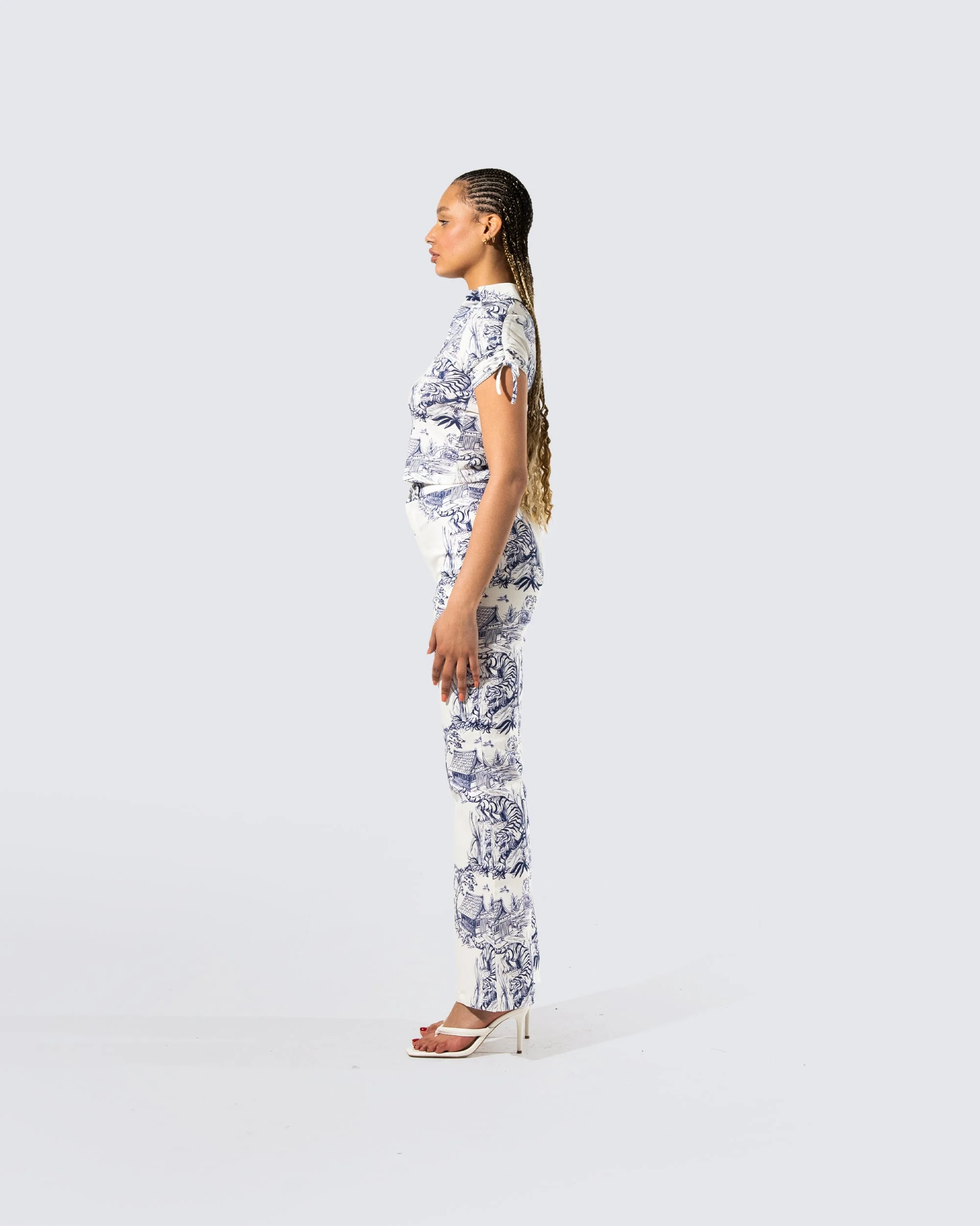 Dawn Tiger Print Top - Image 4