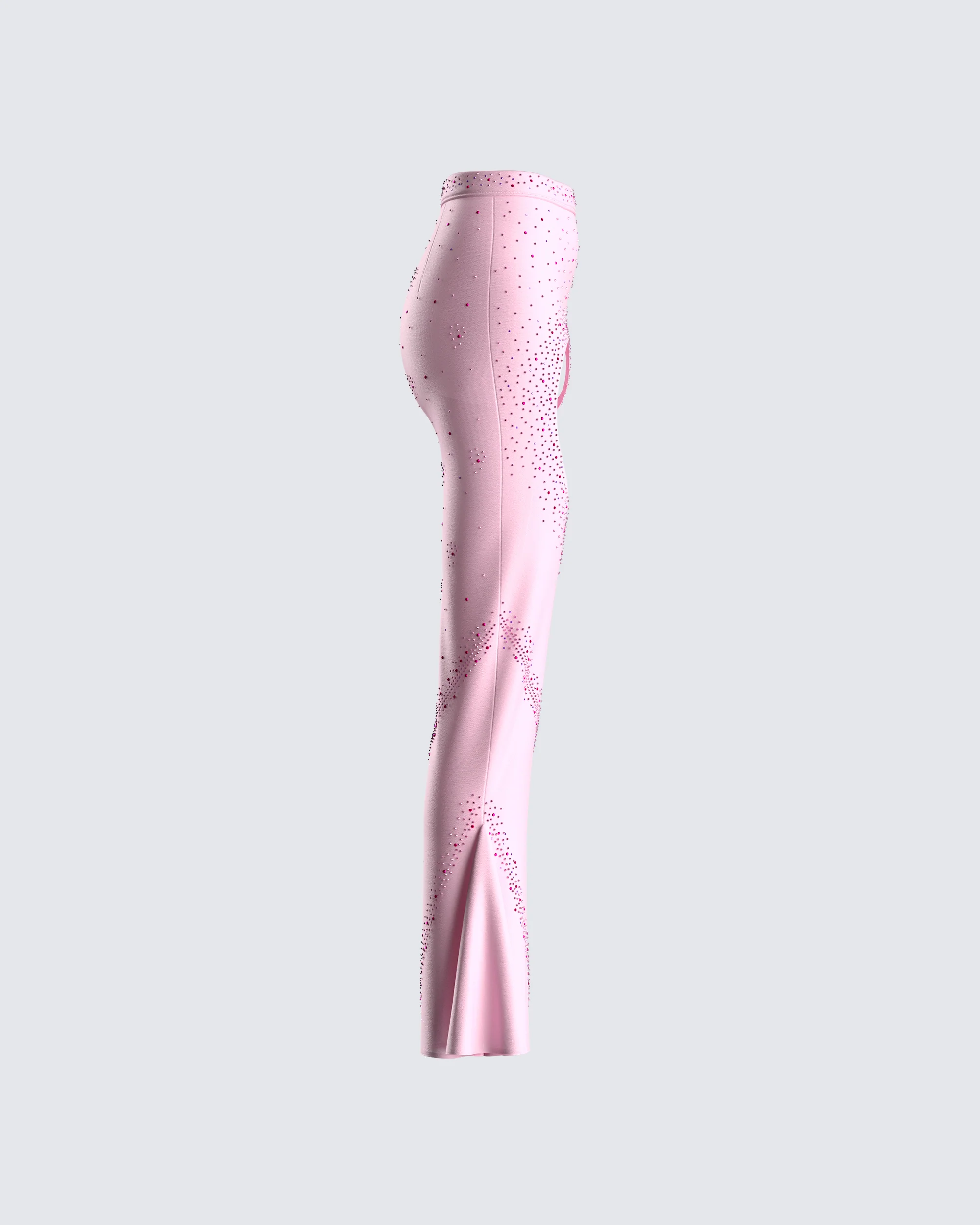 Delisa Pink Rhinestone Pant - Image 2