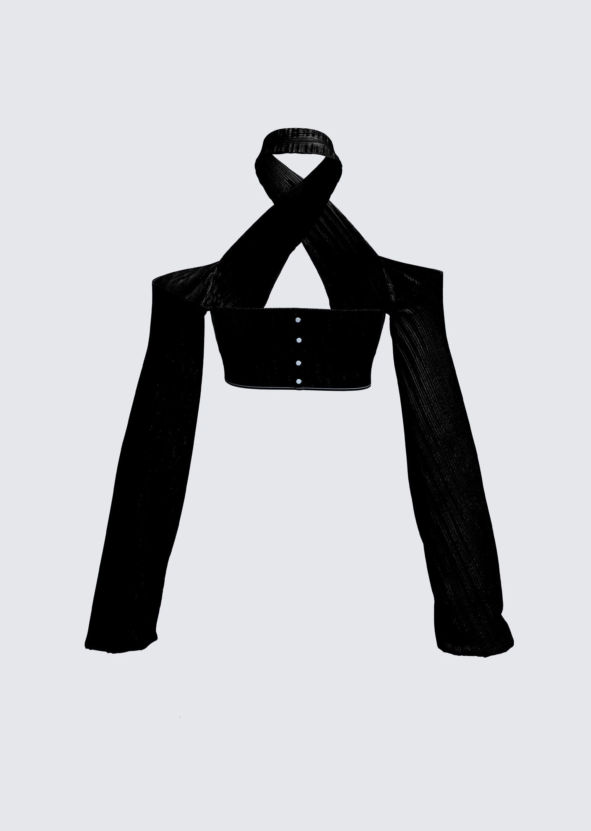 Dom Pleated Top - Image 3
