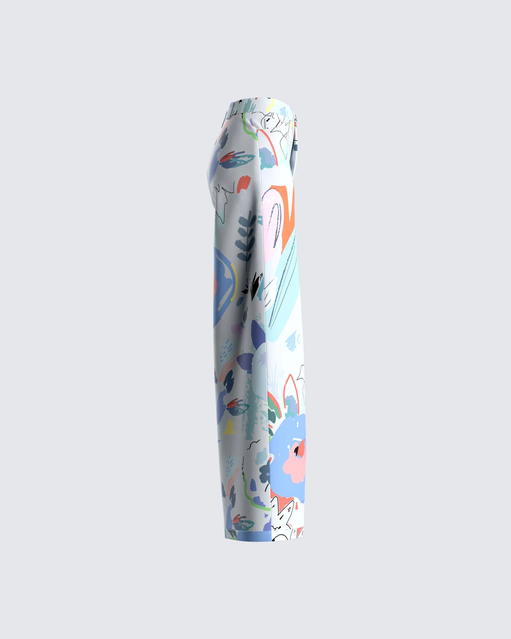 Dominic Doodle Print Pant - Image 2