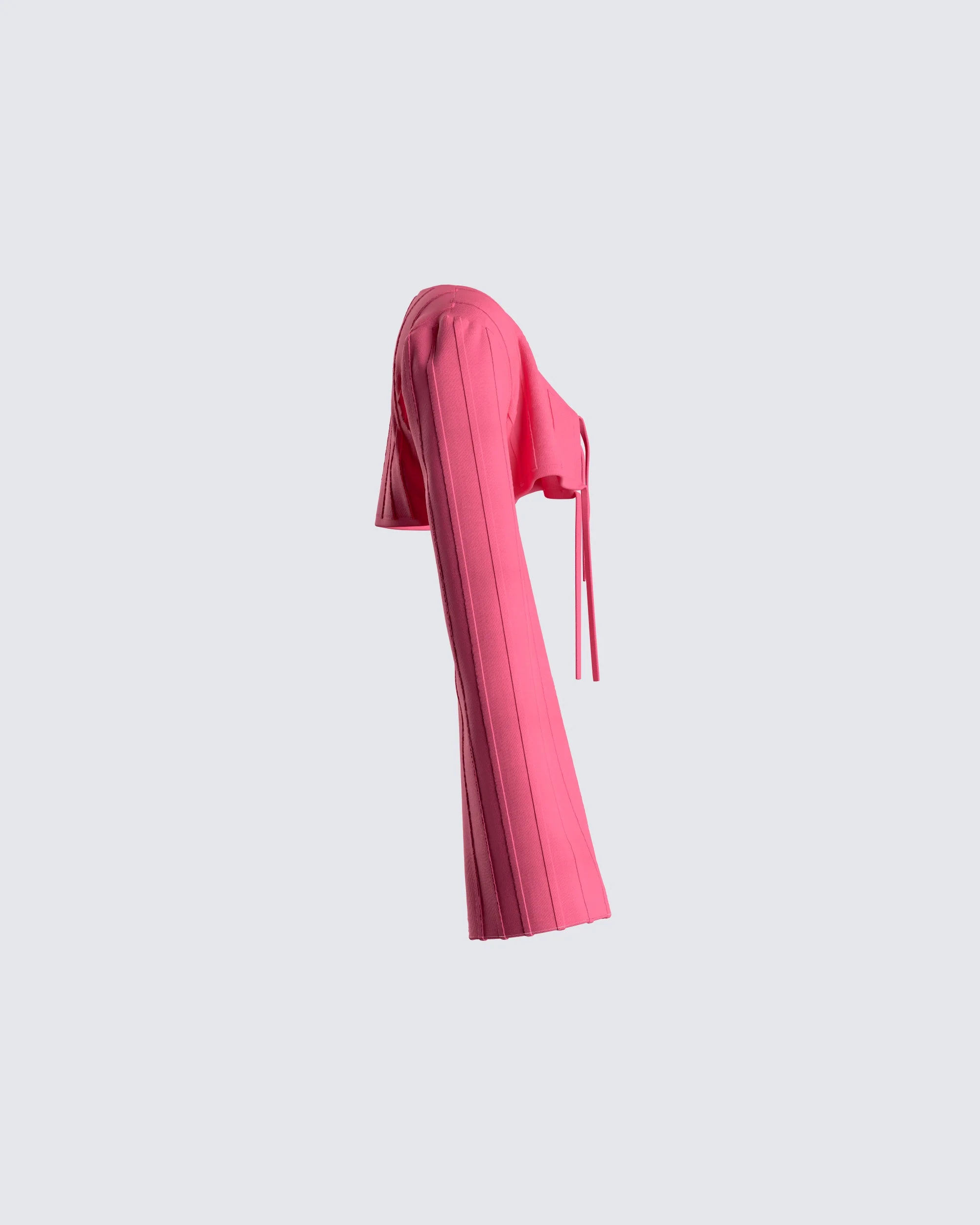 Dominic Pink Shrug Cardigan - Image 2