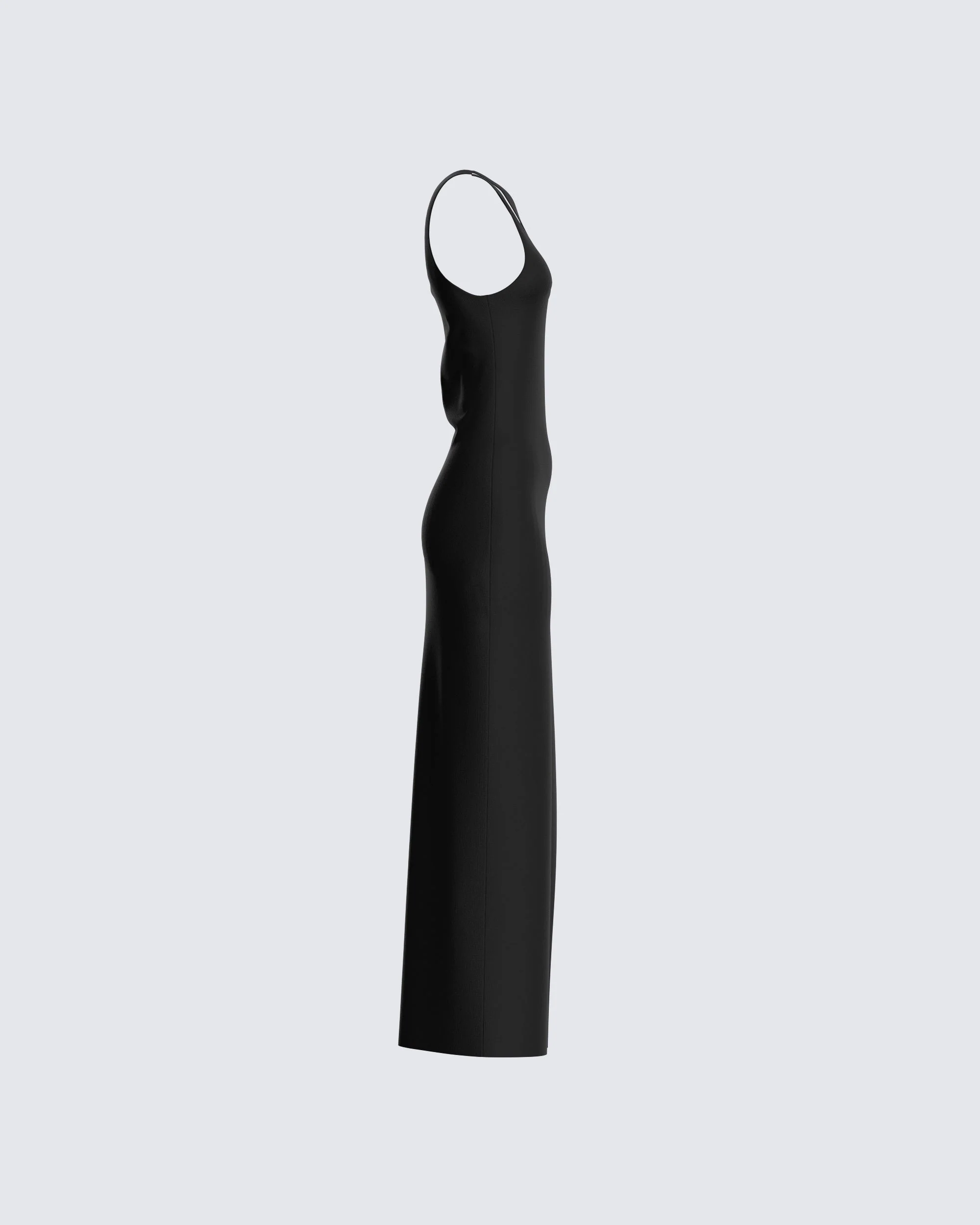Dorian Black Cut Out Dress - Image 2