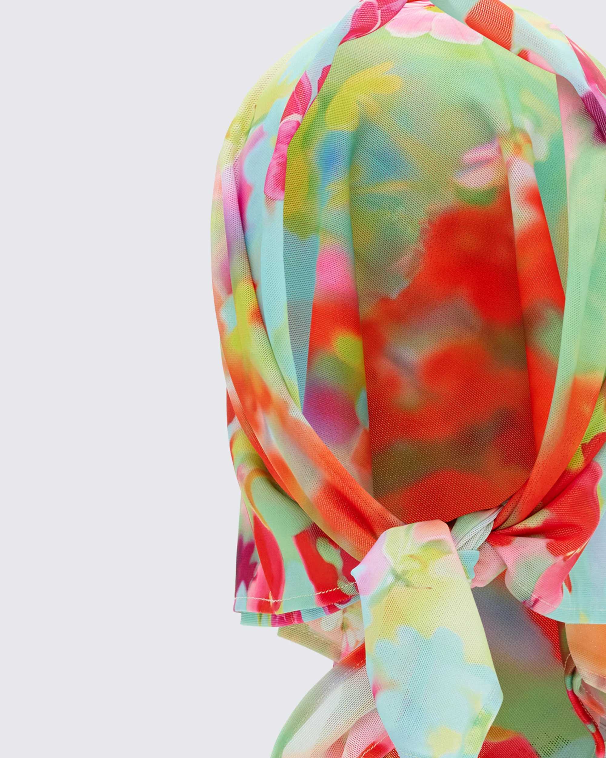 Eira Multi Print Mesh Headscarf - Image 6