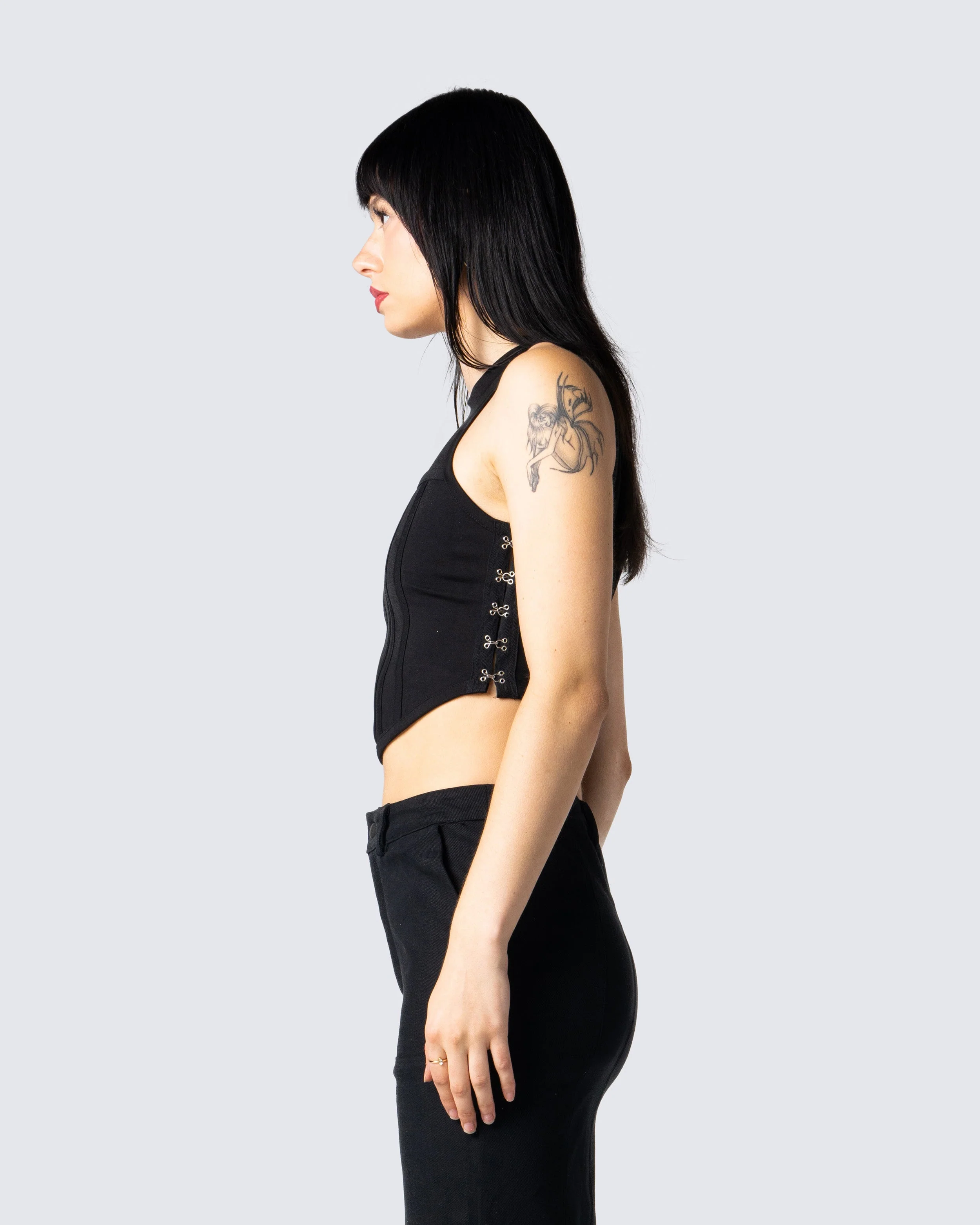 Eli Black Corset Top - Image 5