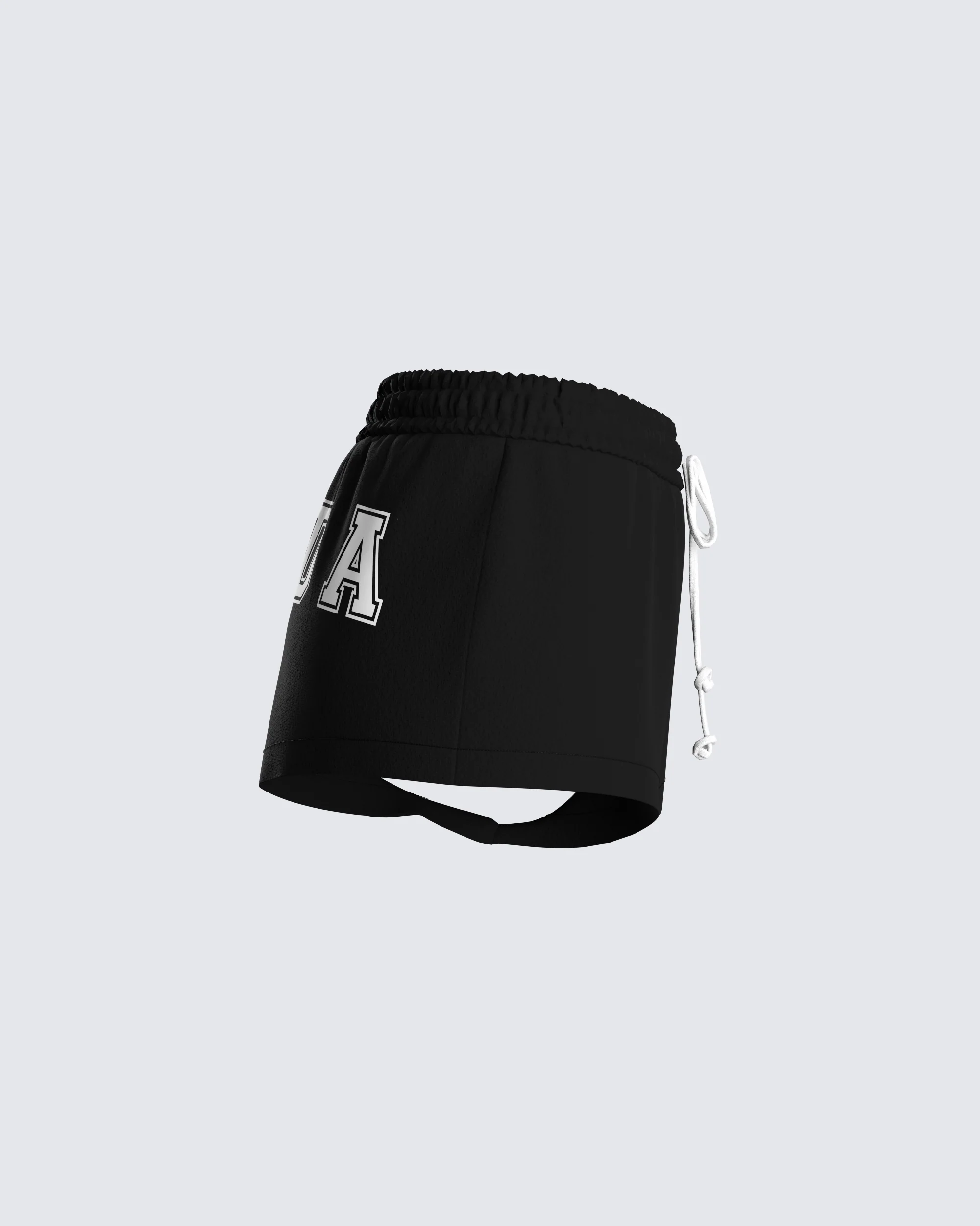 Elio Black Back Talk Short - Image 2
