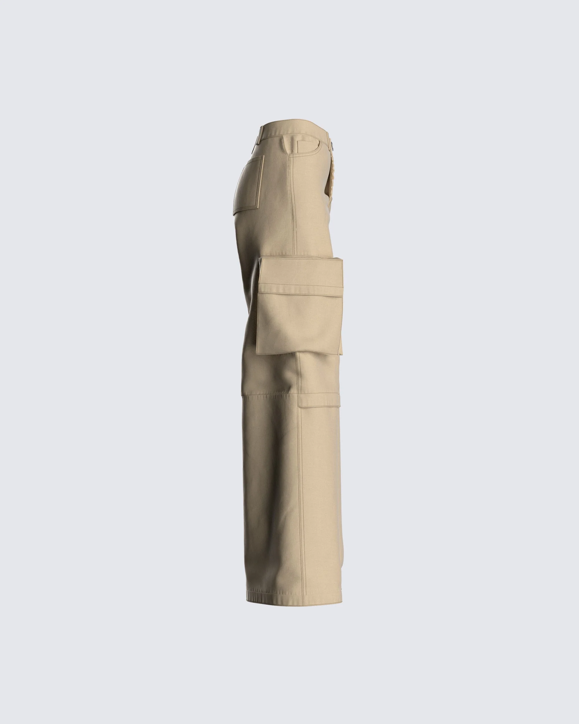 Ellis Tan Cargo Pant - Image 2
