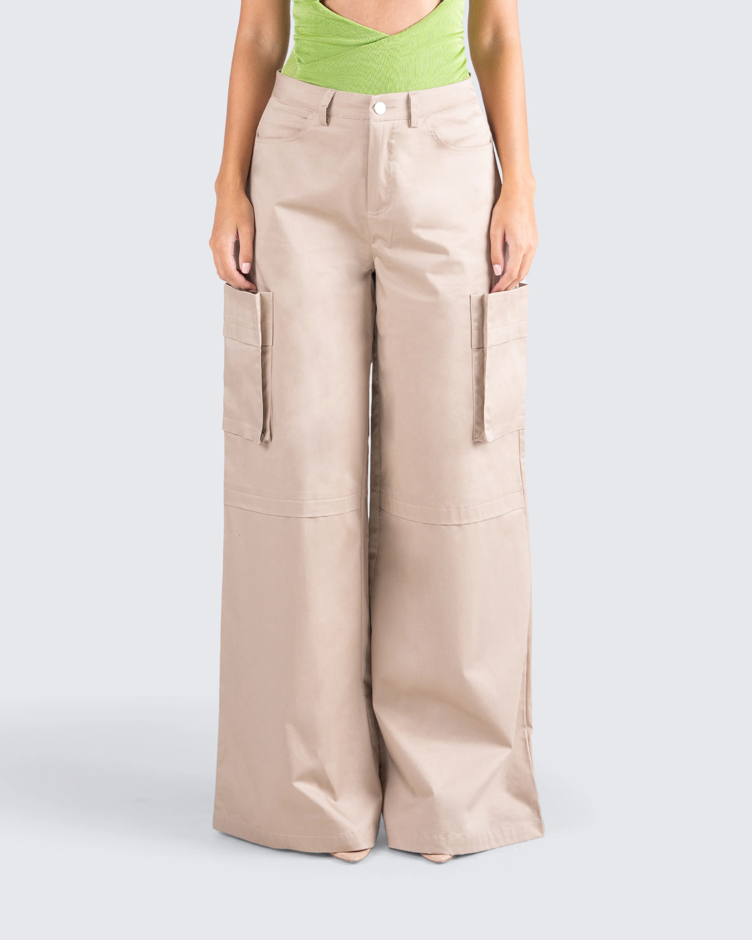 Ellis Tan Cargo Pant - Image 4